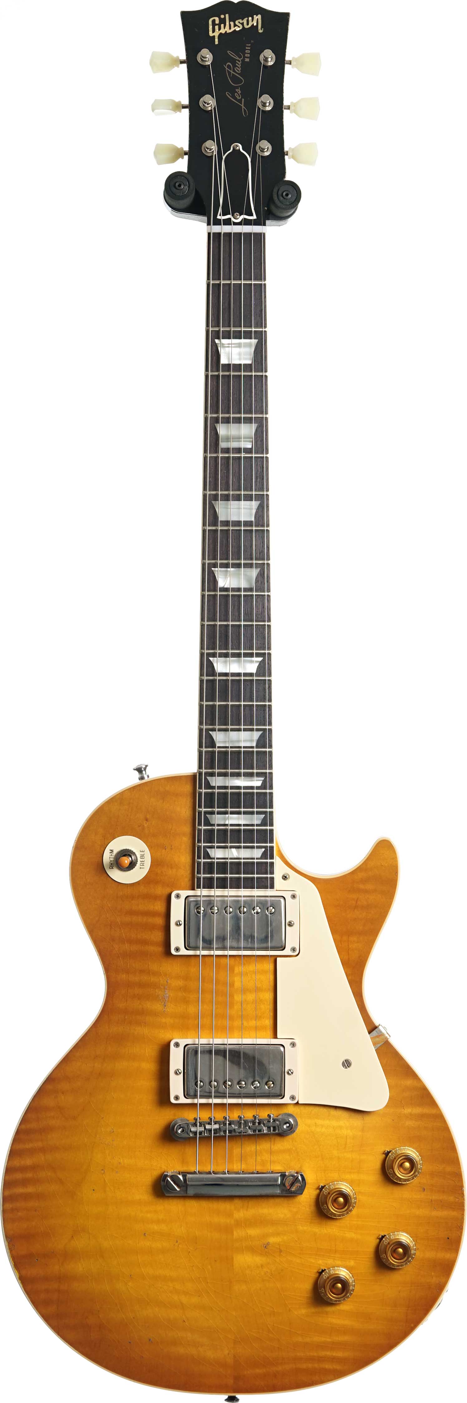 GUITARGUITAR Gibson Custom Shop Murphy Lab 1959 Les Paul Standard Reissue Light Aged Dirty Lemon #943116
