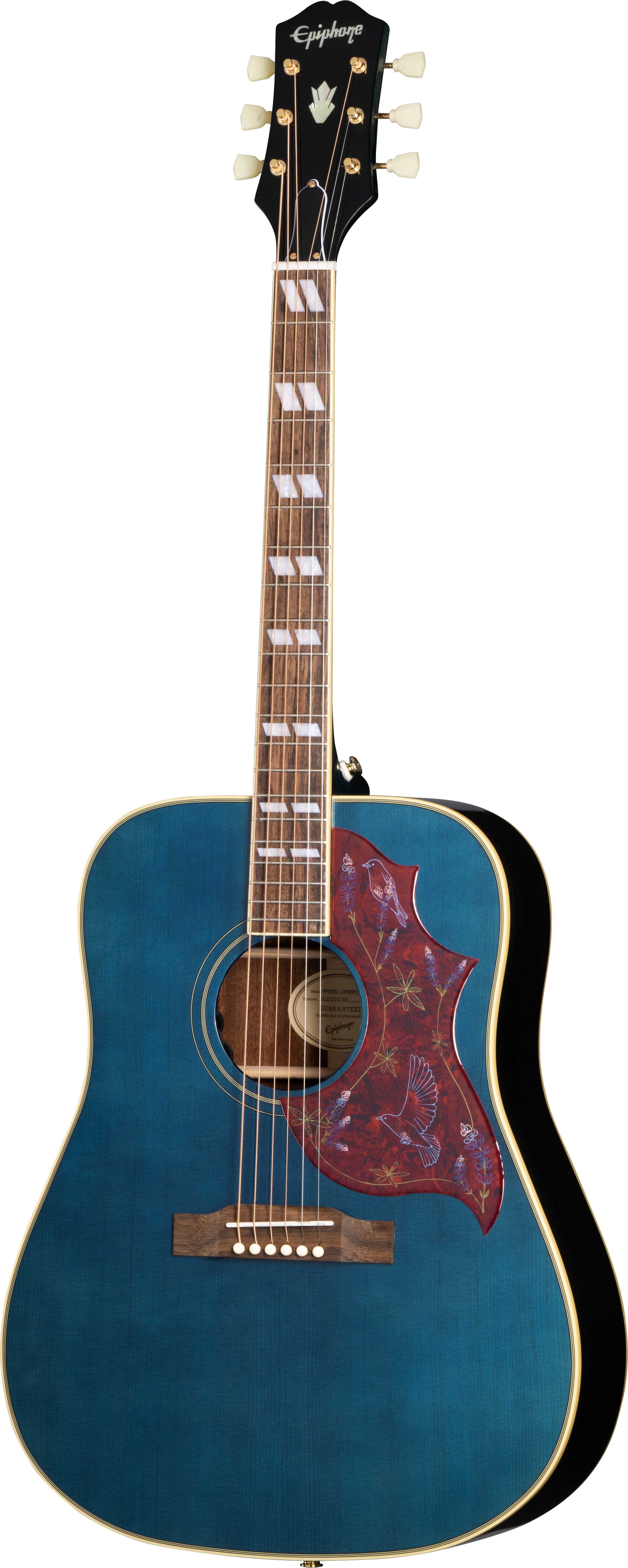 GUITARGUITAR Epiphone Miranda Lambert Bluebird Studio Bluebonnet