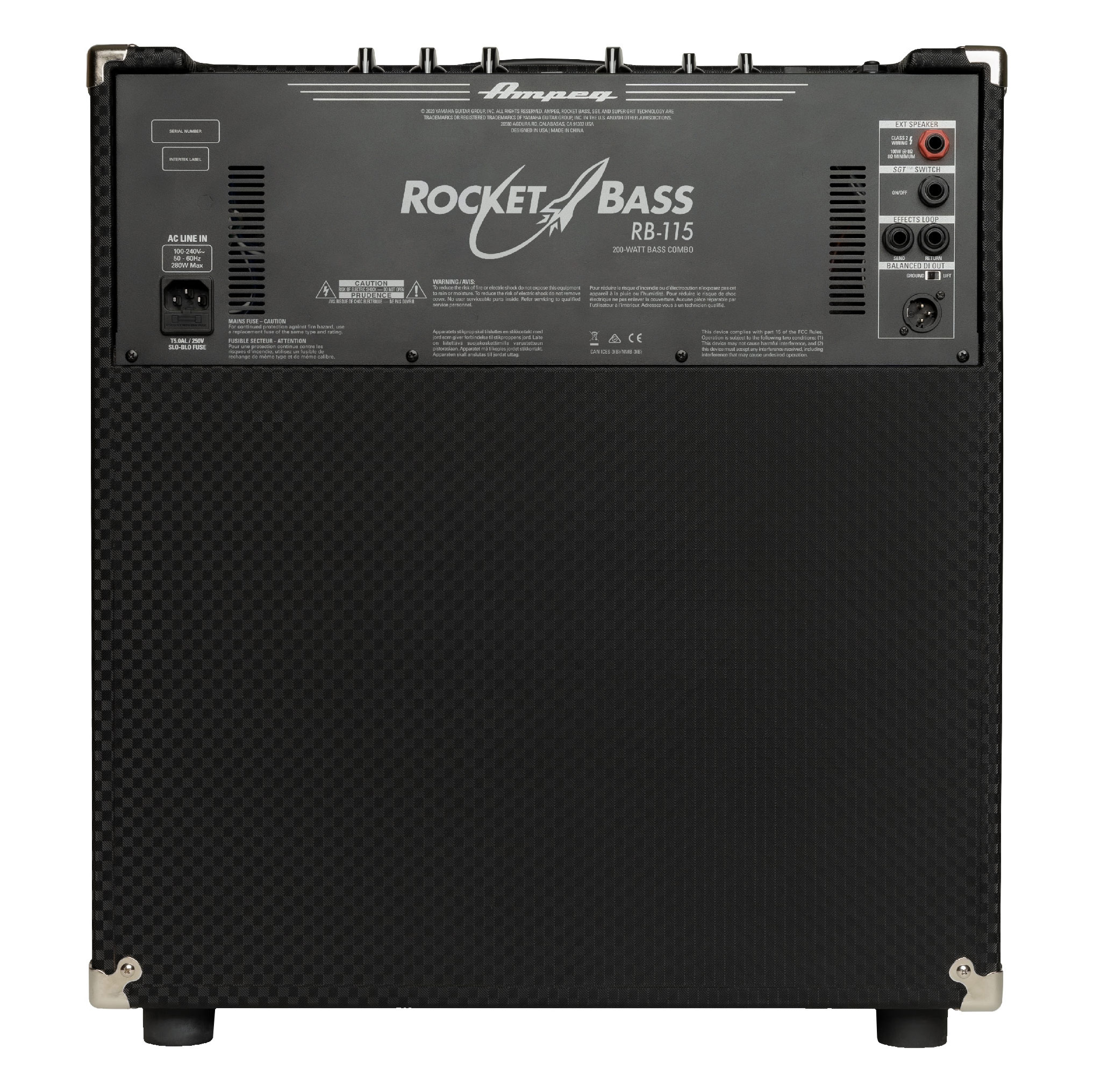 GUITARGUITAR Ampeg RB115II Rocket Bass Combo Solid State Amp