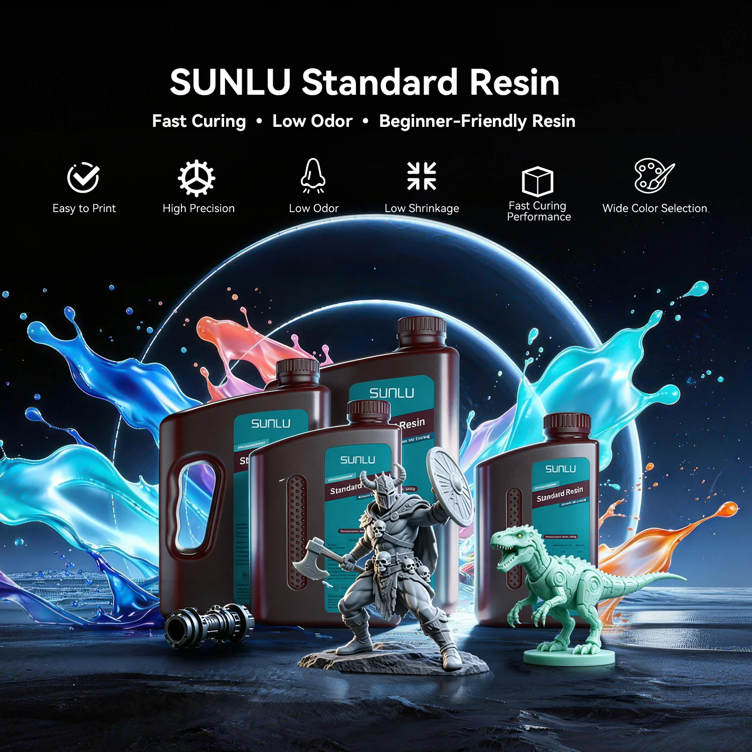 [Europe Only] SUNLU Europe Resin Prime Deal, Combine Resin as your wish