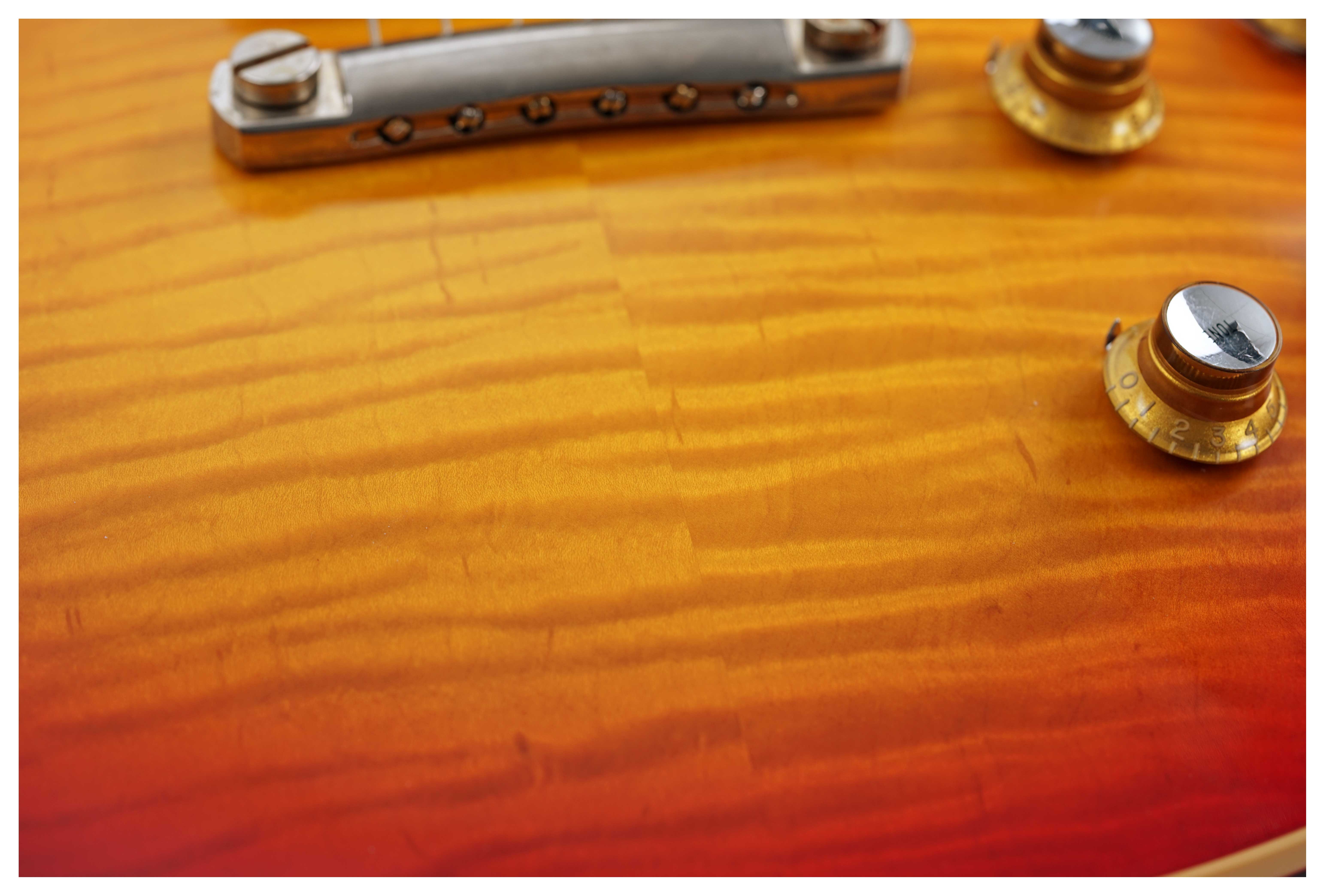 GUITARGUITAR Gibson Custom Shop Hand Selected 1960 Les Paul Standard Reissue VOS Washed Cherry Sunburst #04389