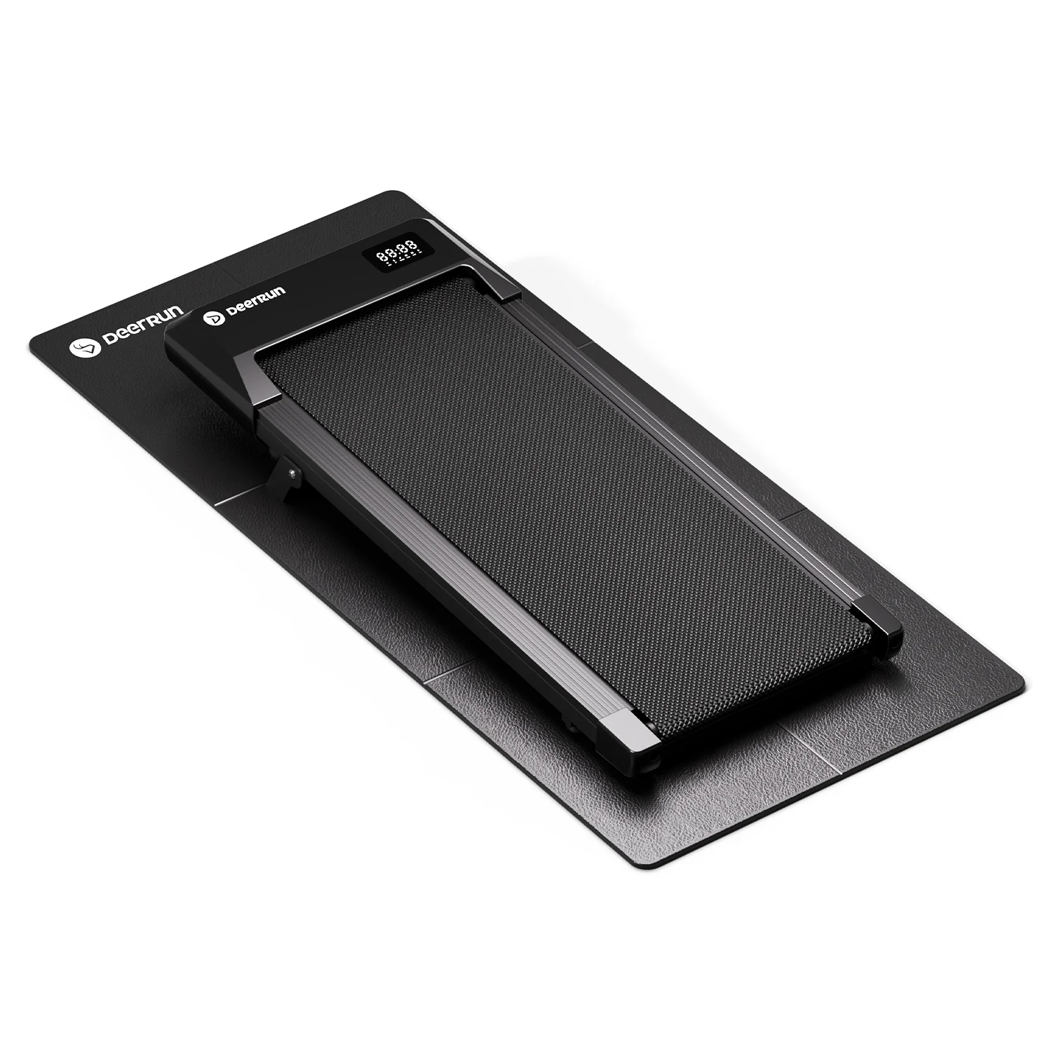 DeerRun Q2 Urban 7% Incline Under-desk Walking Pad with Smart Control | Black