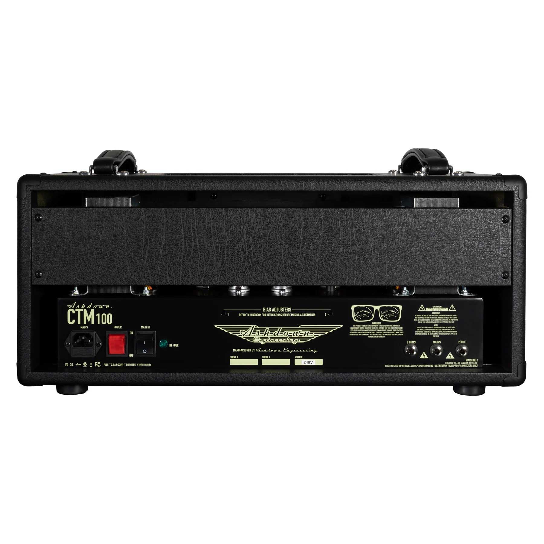 GUITARGUITAR Ashdown CTM-100 Custom 100w Bass Valve Amp Head