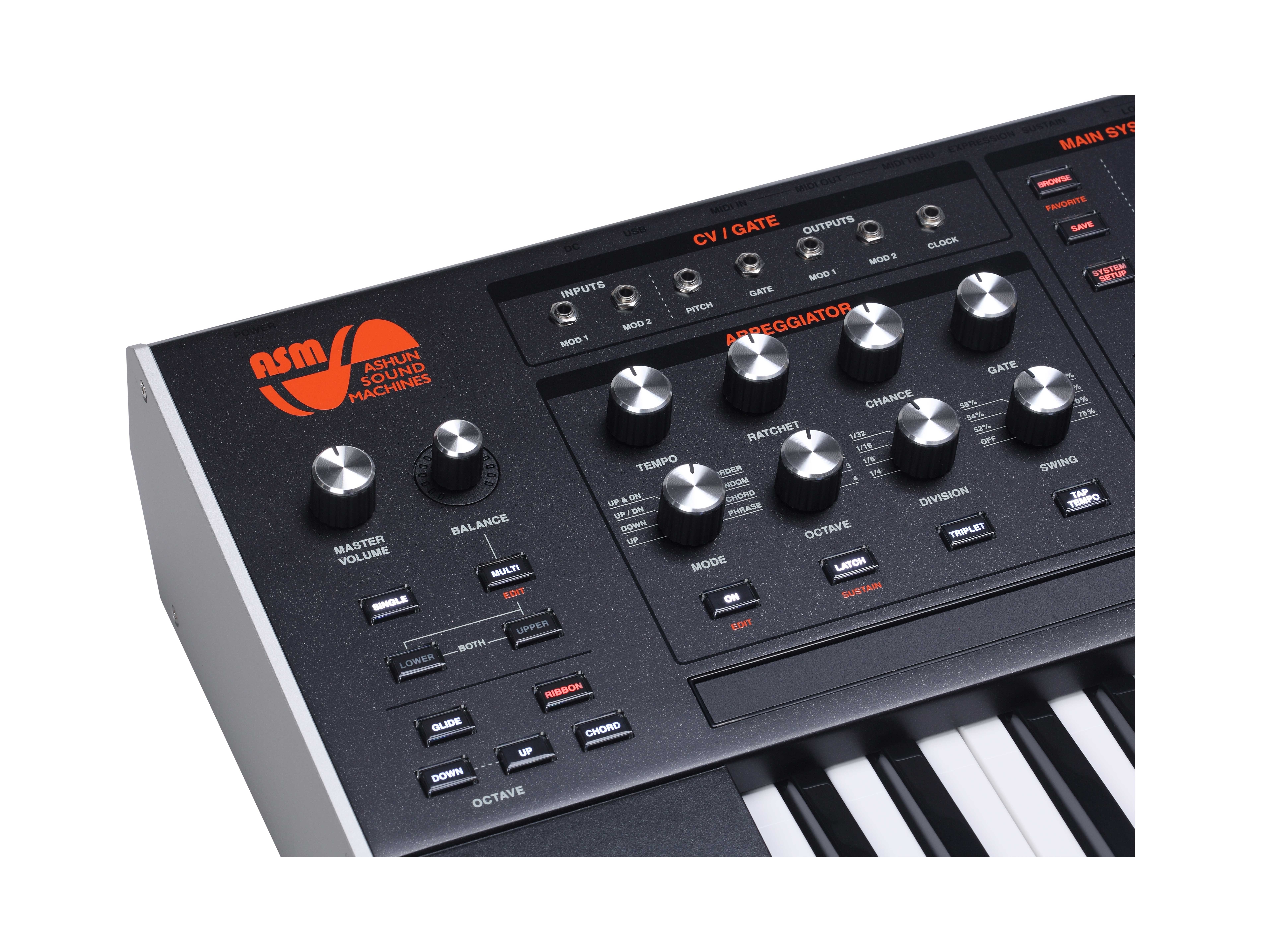 GUITARGUITAR Ashun Sound Machines (ASM) Hydrasynth Deluxe Keyboard