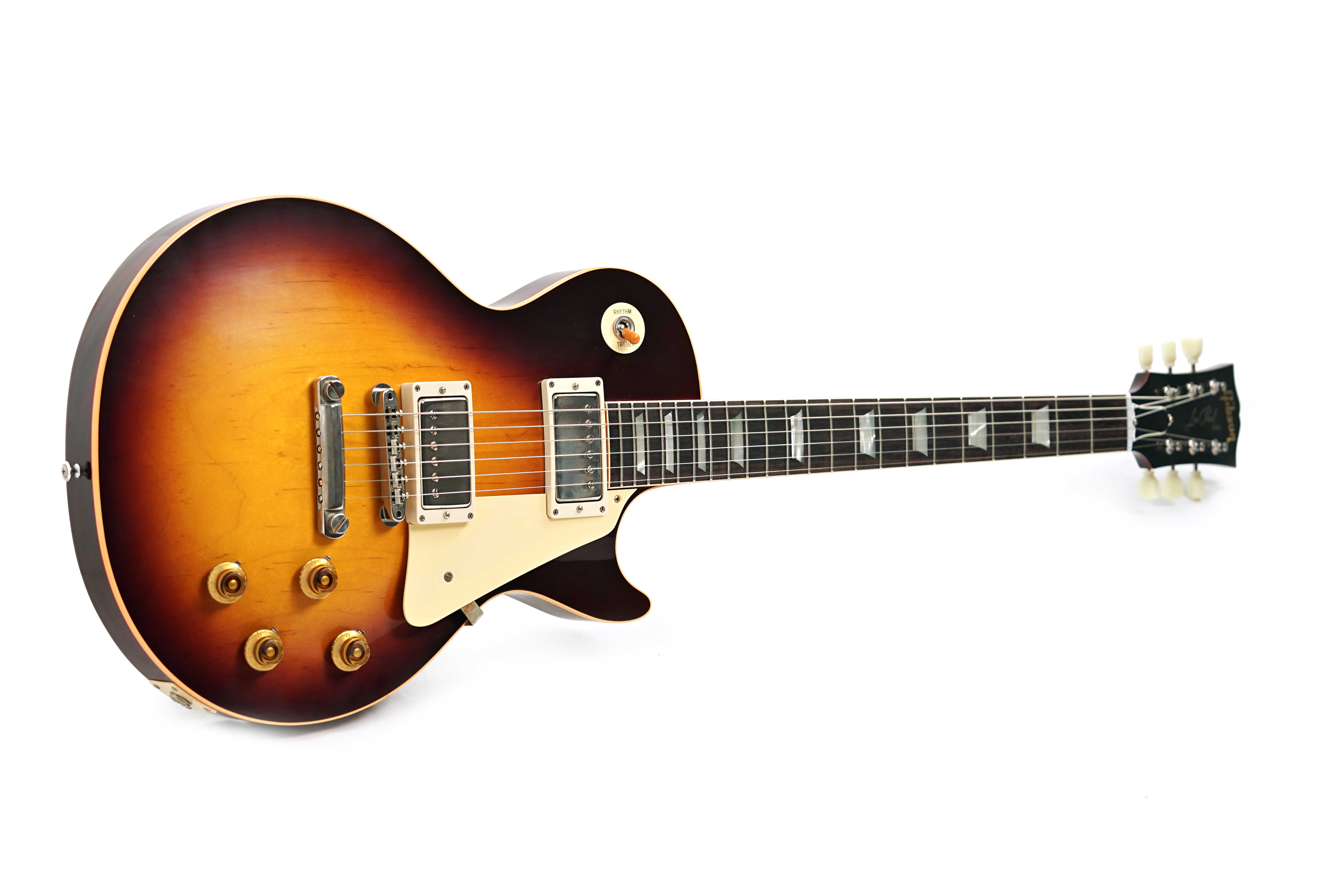 GUITARGUITAR Gibson Custom Shop 1958 Les Paul Standard Reissue Bourbon Burst VOS #85694