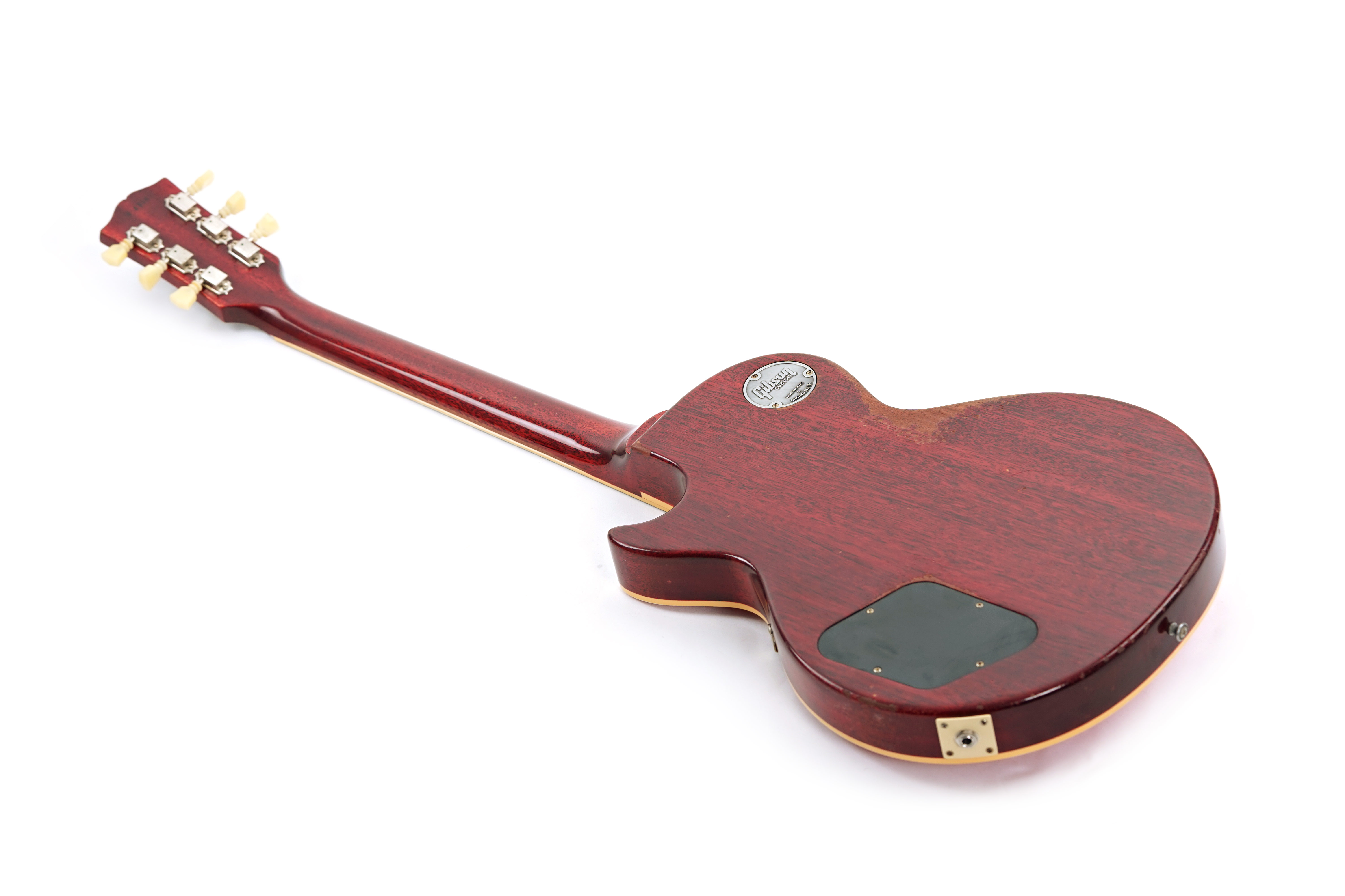 GUITARGUITAR Gibson Custom Shop 59 Les Paul Standard Made 2 Measure Wide Tomato Burst Murphy Lab Heavy Aged #04316