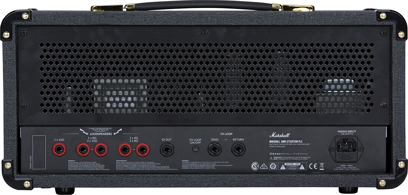 GUITARGUITAR Marshall SC20H Studio Classic JCM800 20W Valve Head