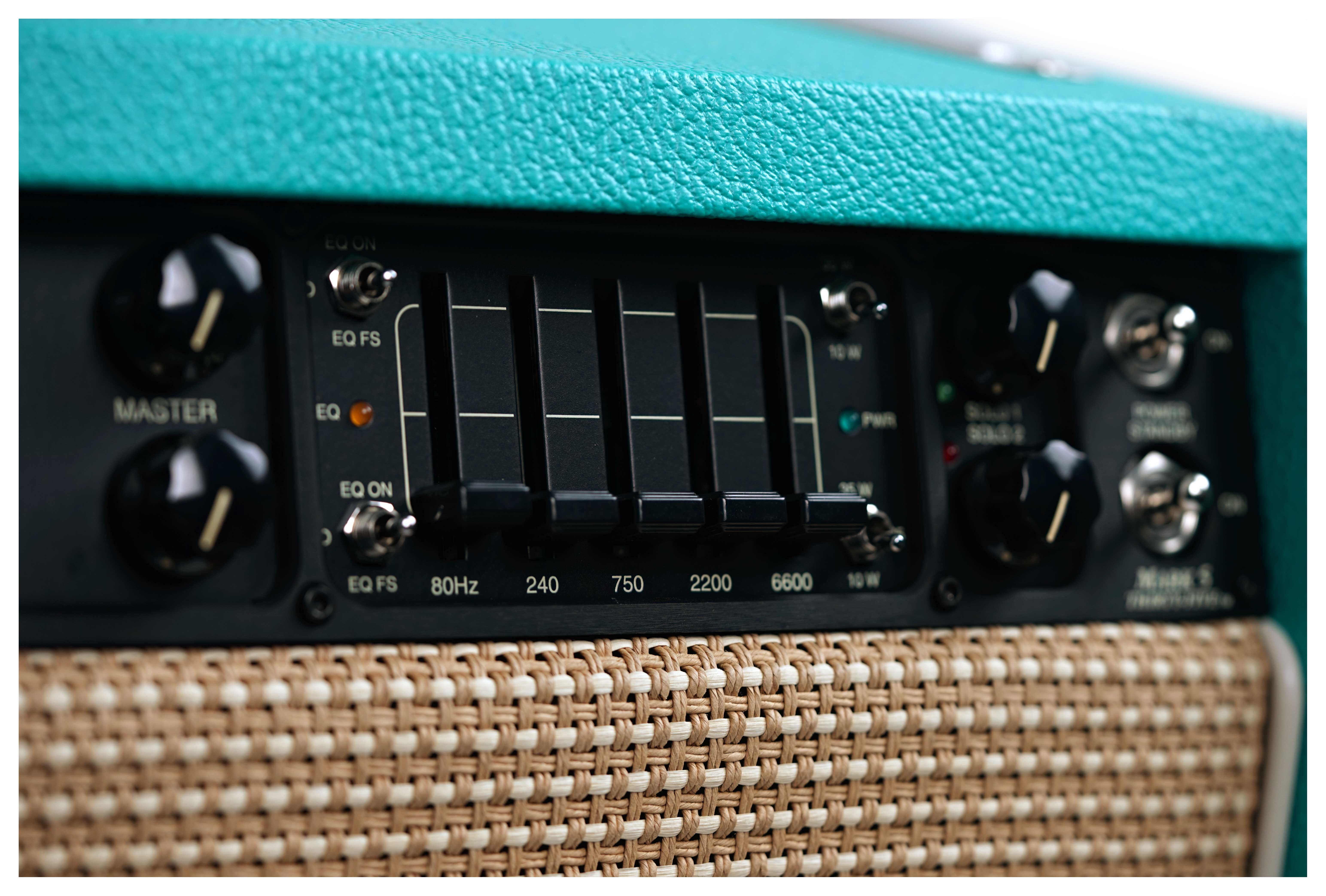 GUITARGUITAR Mesa Boogie guitarguitar Exclusive Mark Five 35 1x12 Combo Valve Amp Teal Bronco