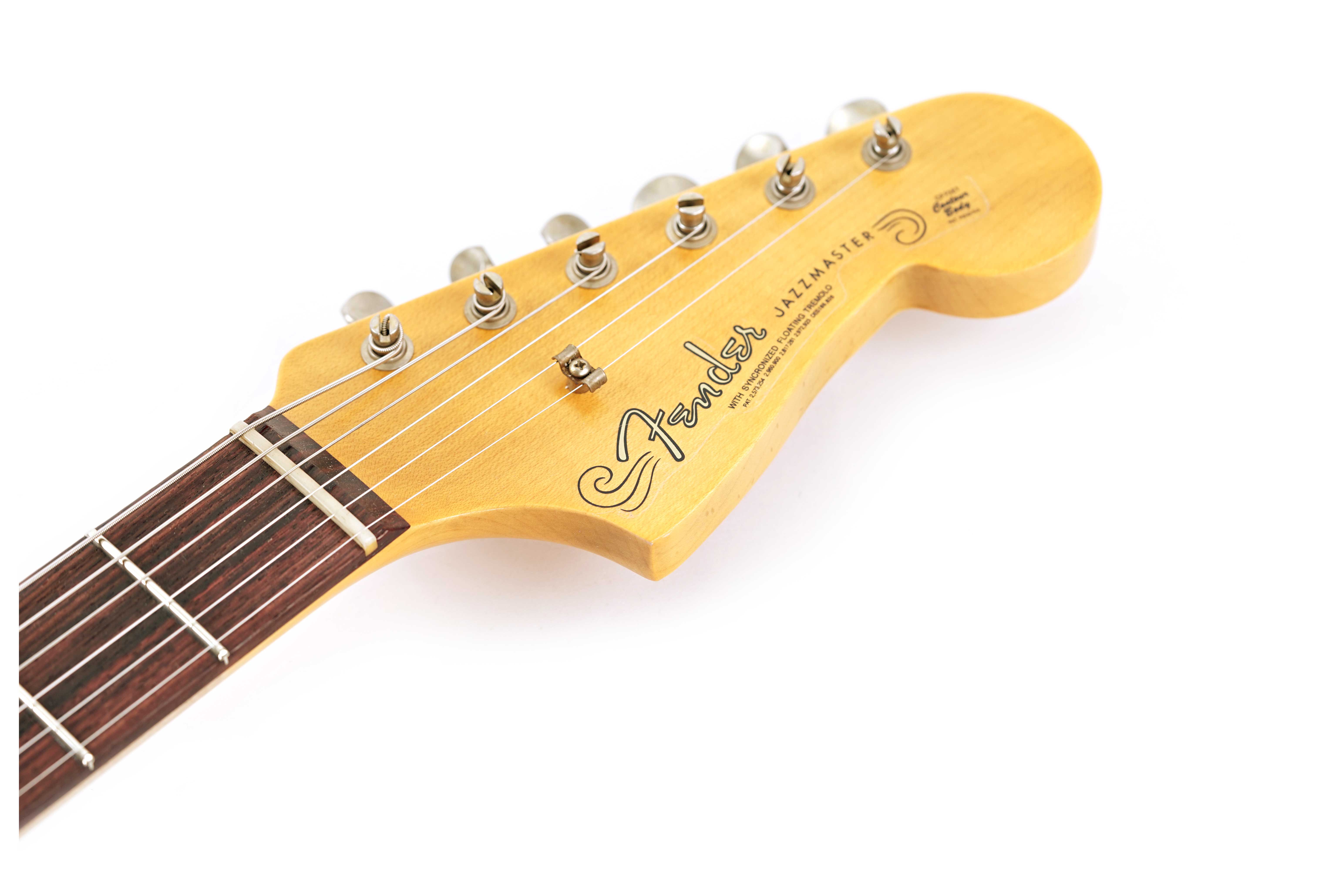 GUITARGUITAR Fender Custom Shop 1959 250k Jazzmaster Journeyman Relic Fiesta Red guitarguitar spec #CZ574567