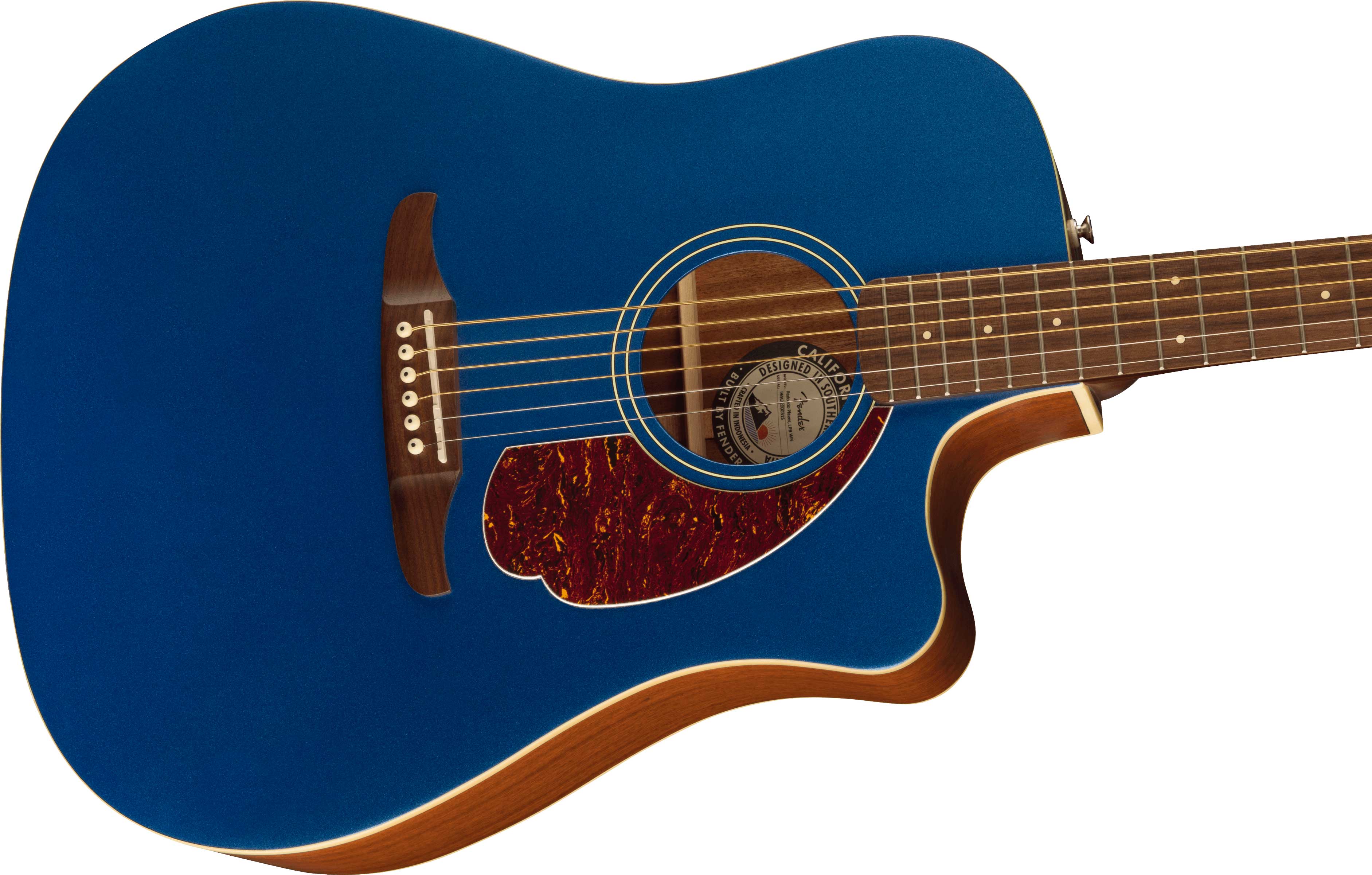GUITARGUITAR Fender Redondo Player Walnut Fingerboard Lake Placid Blue