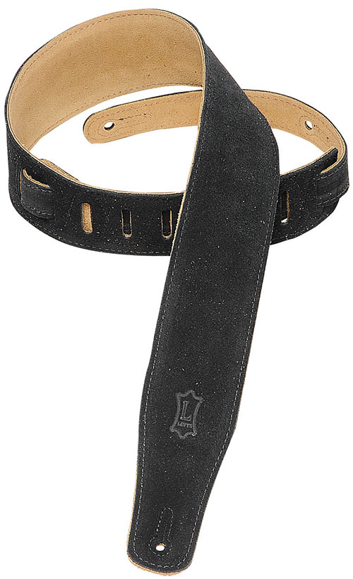 GUITARGUITAR Levy's MS26-BLK 2.5 Black Suede