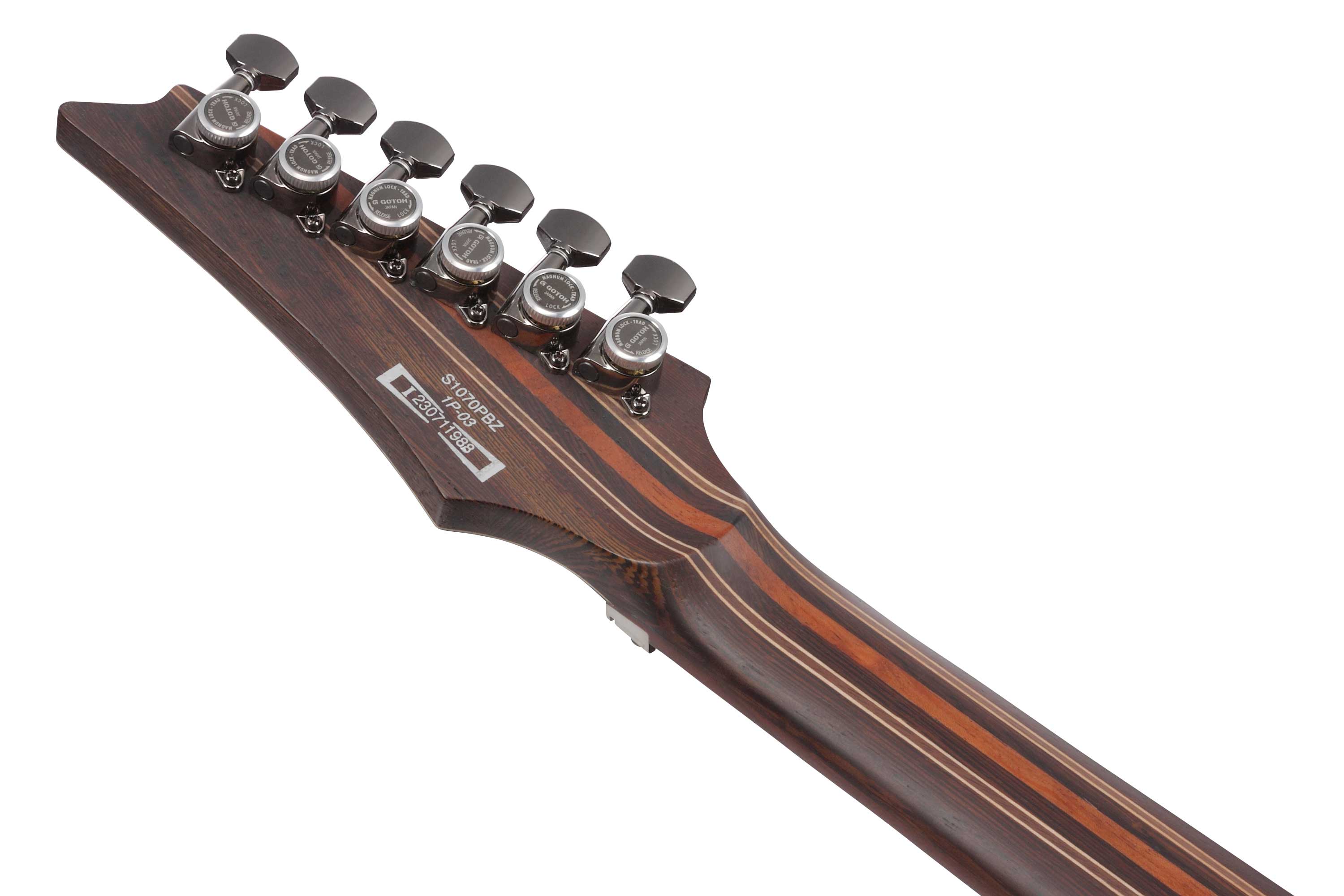 GUITARGUITAR Ibanez S1070PBZ Charcoal Black Burst