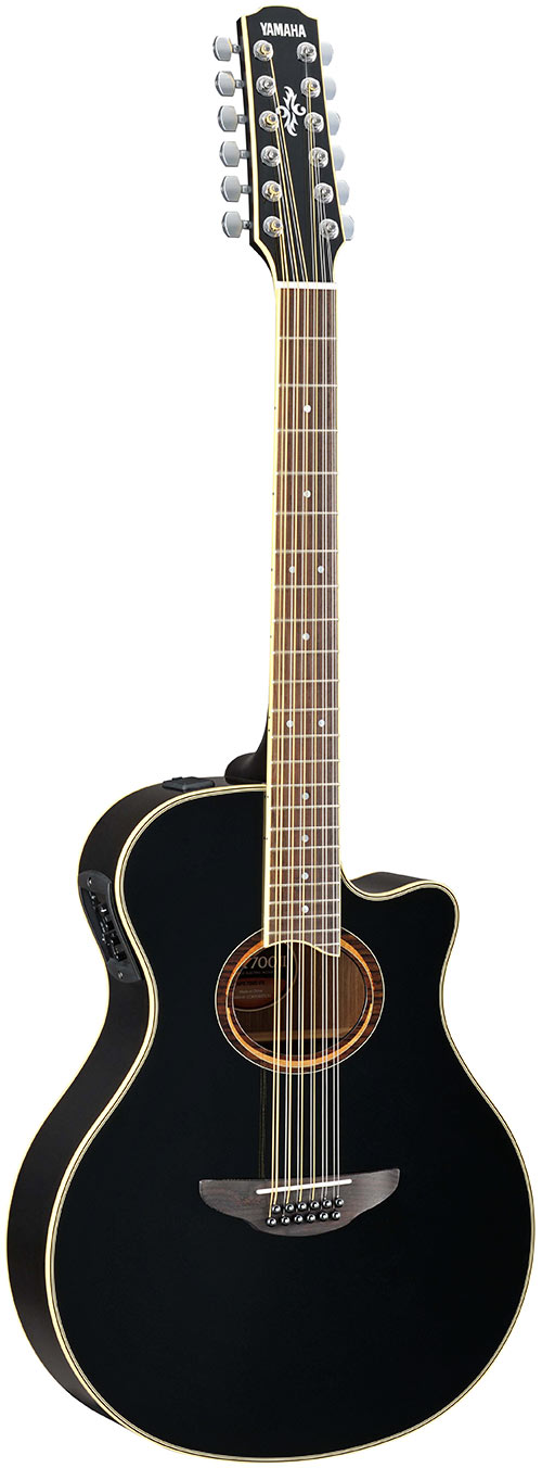 GUITARGUITAR Yamaha APX700II 12 String Black