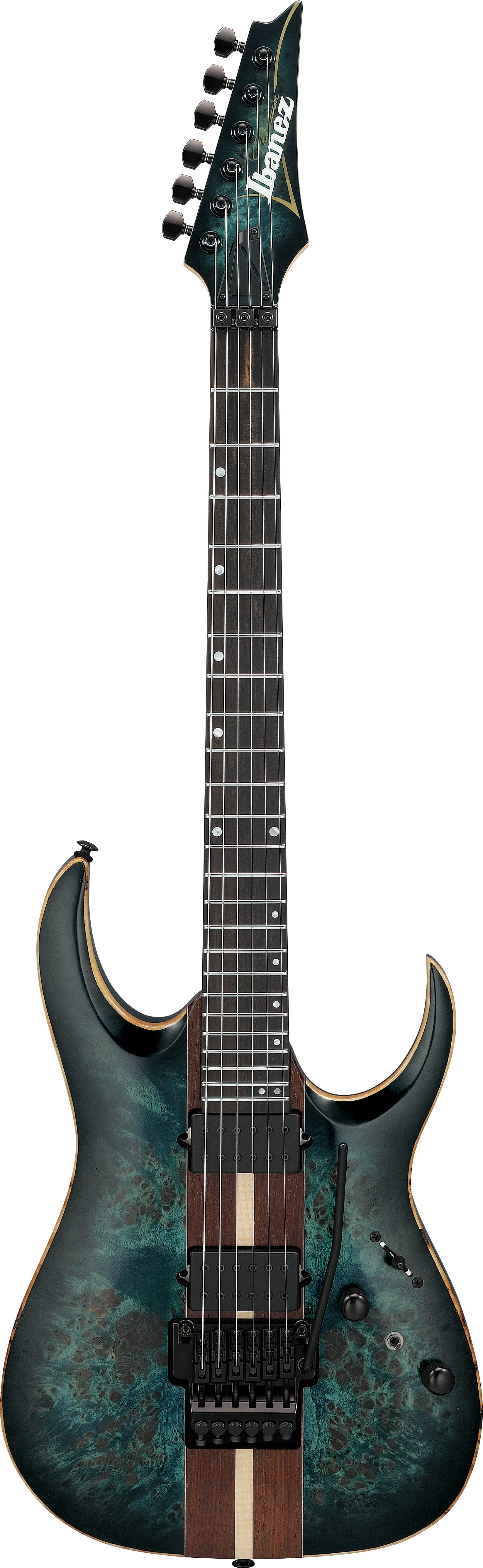 GUITARGUITAR Ibanez Premium RGA20P1PB Cosmic Blue Burst Low Gloss