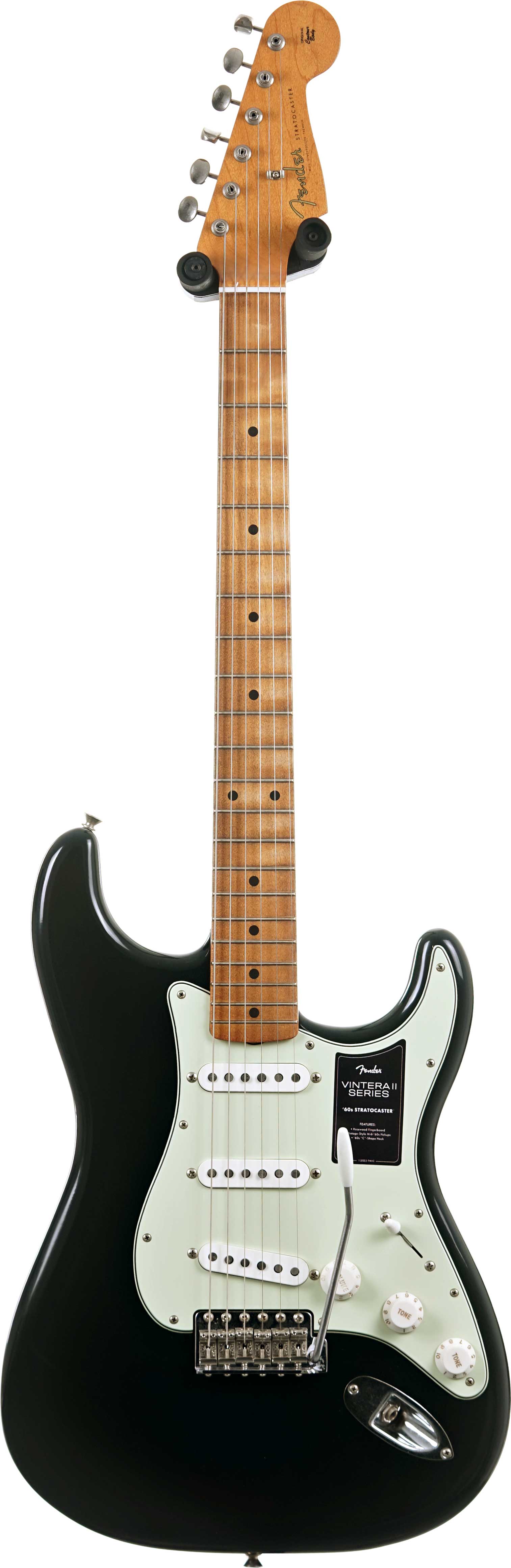 GUITARGUITAR Fender Limited Edition Vintera II Roadworn 60s Stratocaster Black Maple Fingerboard #MX25077956
