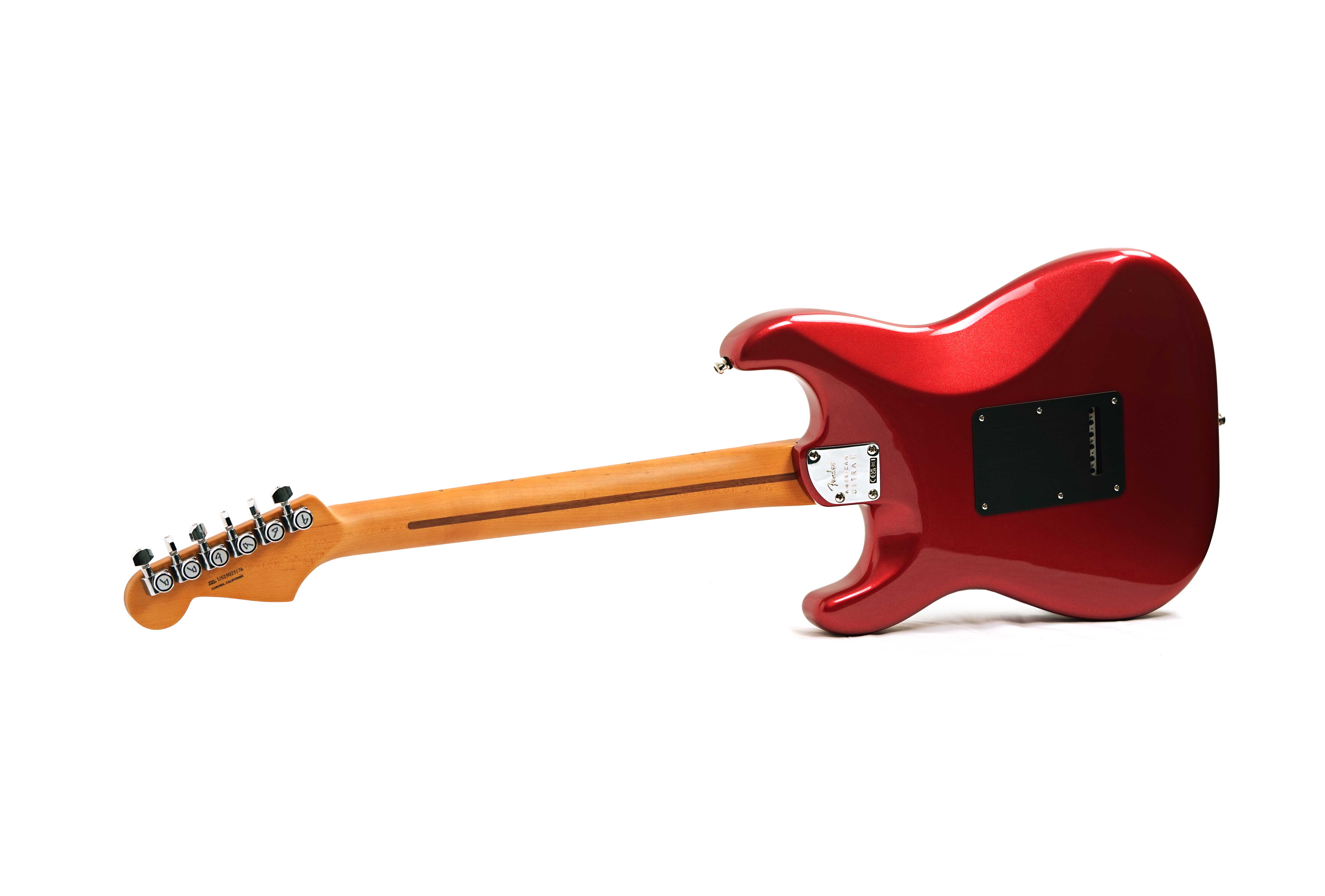 GUITARGUITAR Fender American Ultra II Stratocaster HSS Maple Fingerboard Sinister Red #US25025176