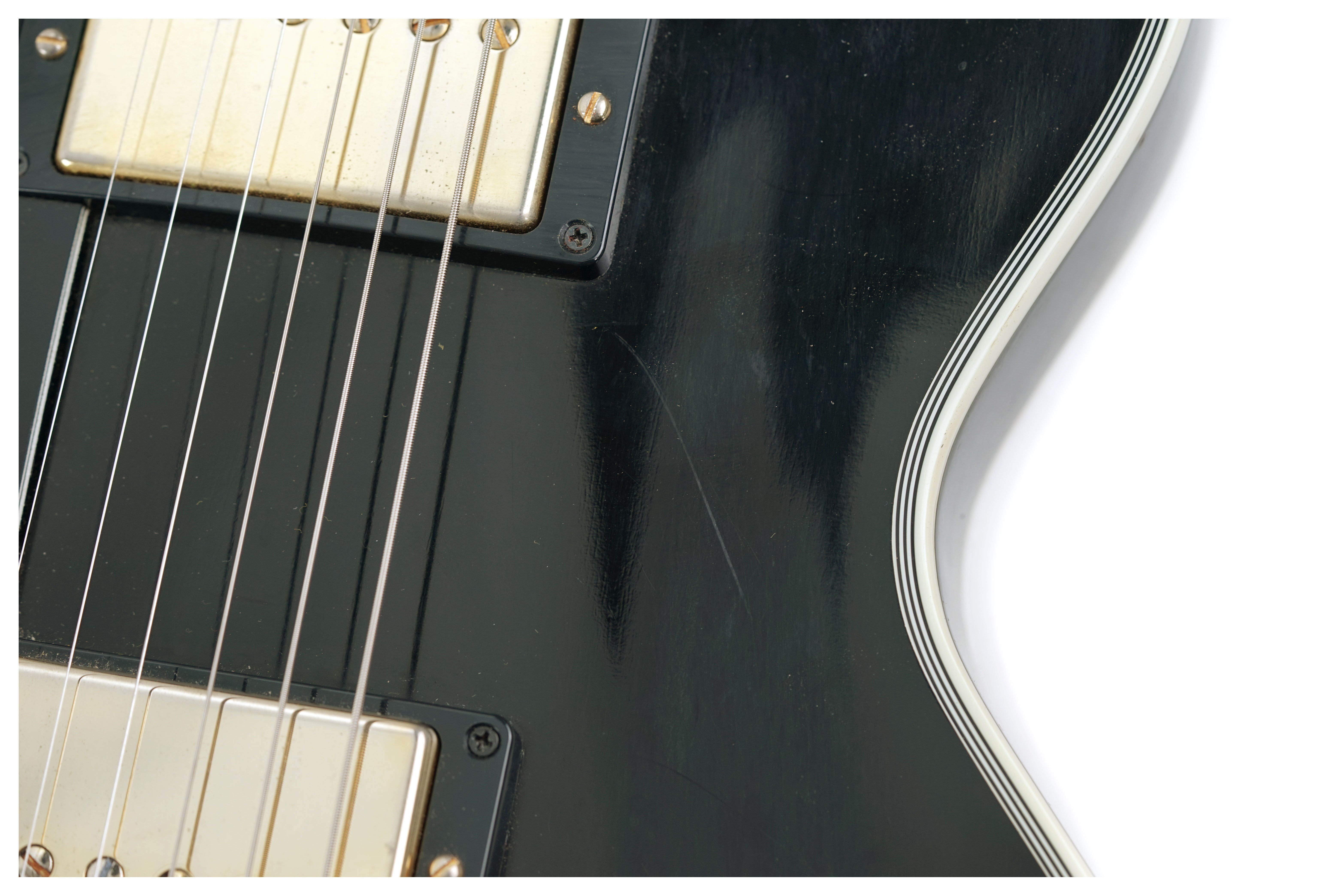 GUITARGUITAR Gibson Custom Shop 1957 Les Paul Custom 2 Pickup VOS Ebony Left Handed (Pre-Owned) #71638