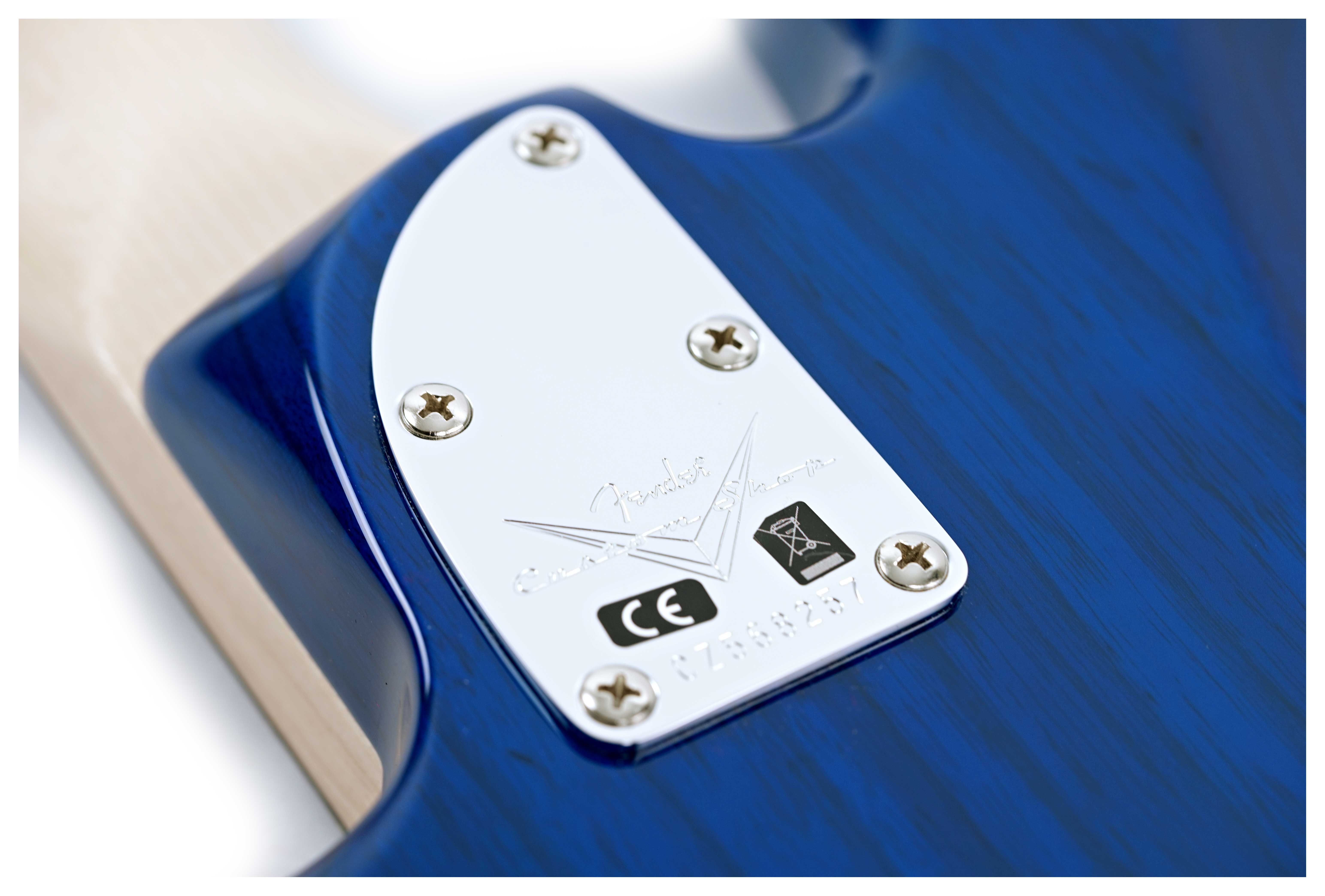 GUITARGUITAR Fender Custom Shop Custom Classic Jazz Bass IV Sapphire Blue Transparent Rosewood Fingerboard #cz568257
