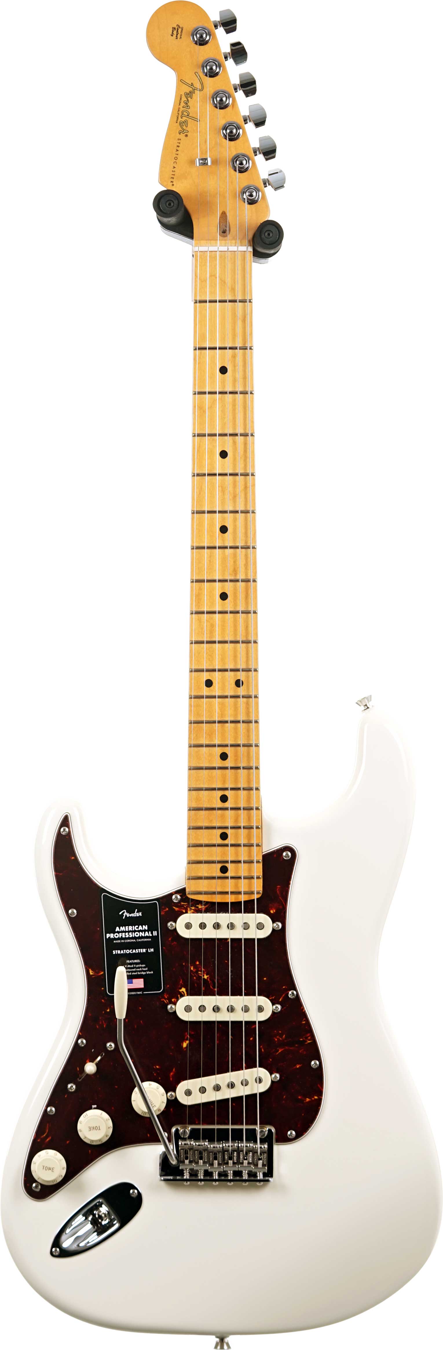 GUITARGUITAR Fender American Professional II Stratocaster Olympic White Maple Fingerboard Left Handed #US25092718
