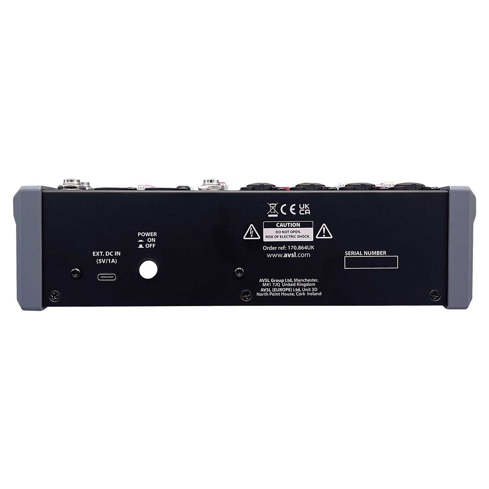 GUITARGUITAR Citronic CMA-8 Compact Mixer with DSP FX and BT/USB