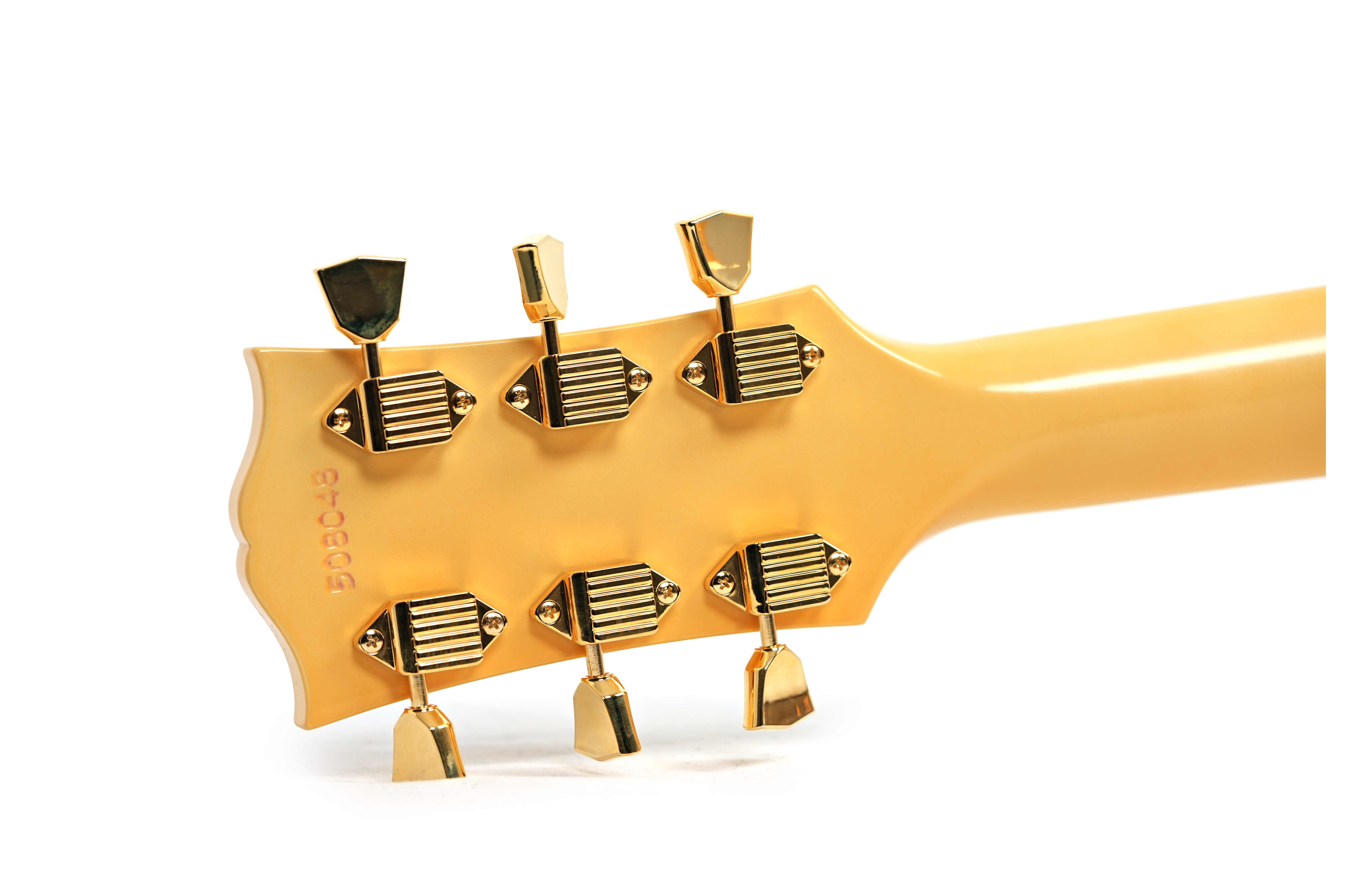 GUITARGUITAR Gibson Custom Shop Made 2 Measure 1968 Les Paul Custom Heavy Antique White VOS Gold Hardware #508048