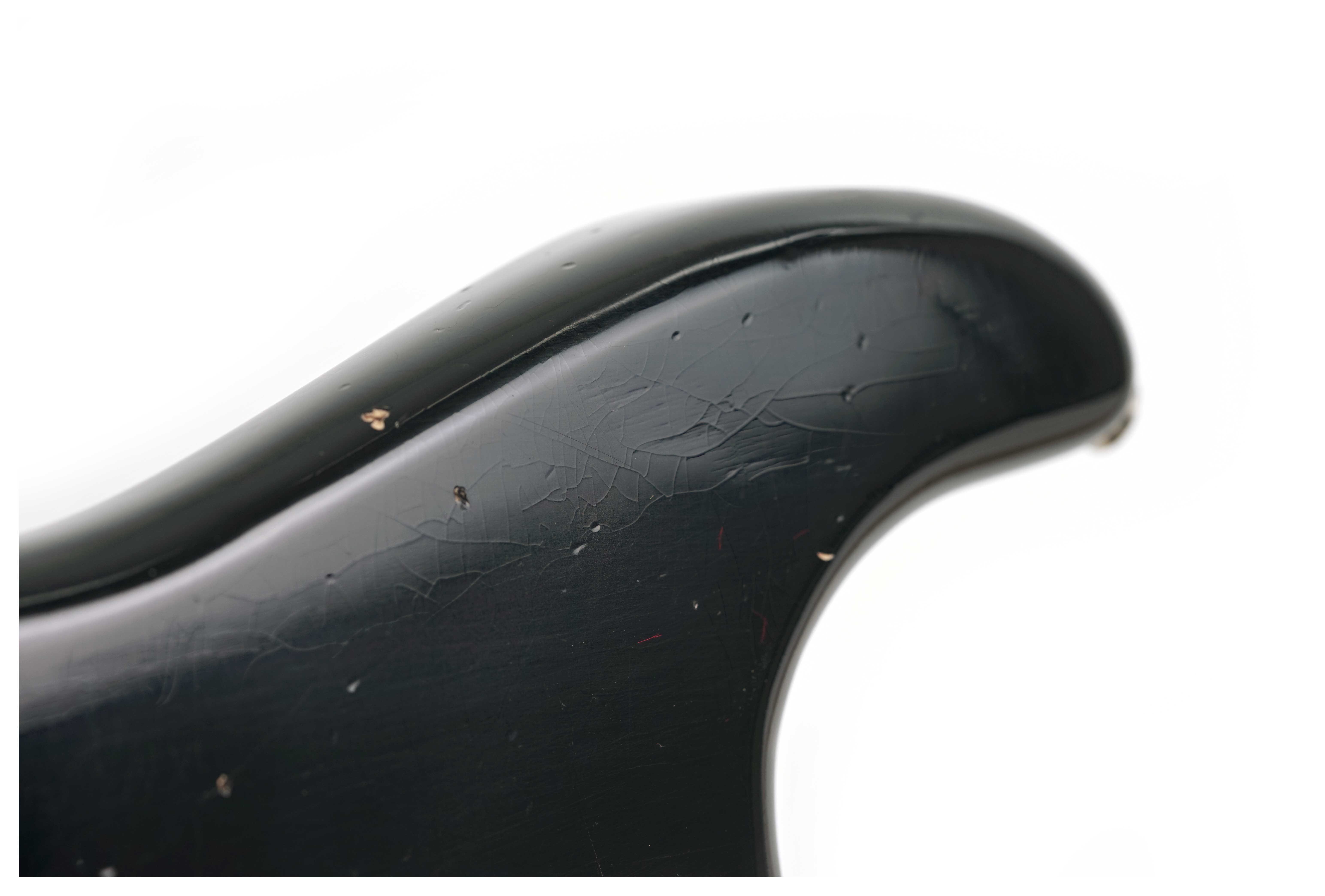 GUITARGUITAR Fender Custom Shop Limited Edition 1954 Stratocaster Relic Aged Black with Closet Classic Hardware #LXX0465