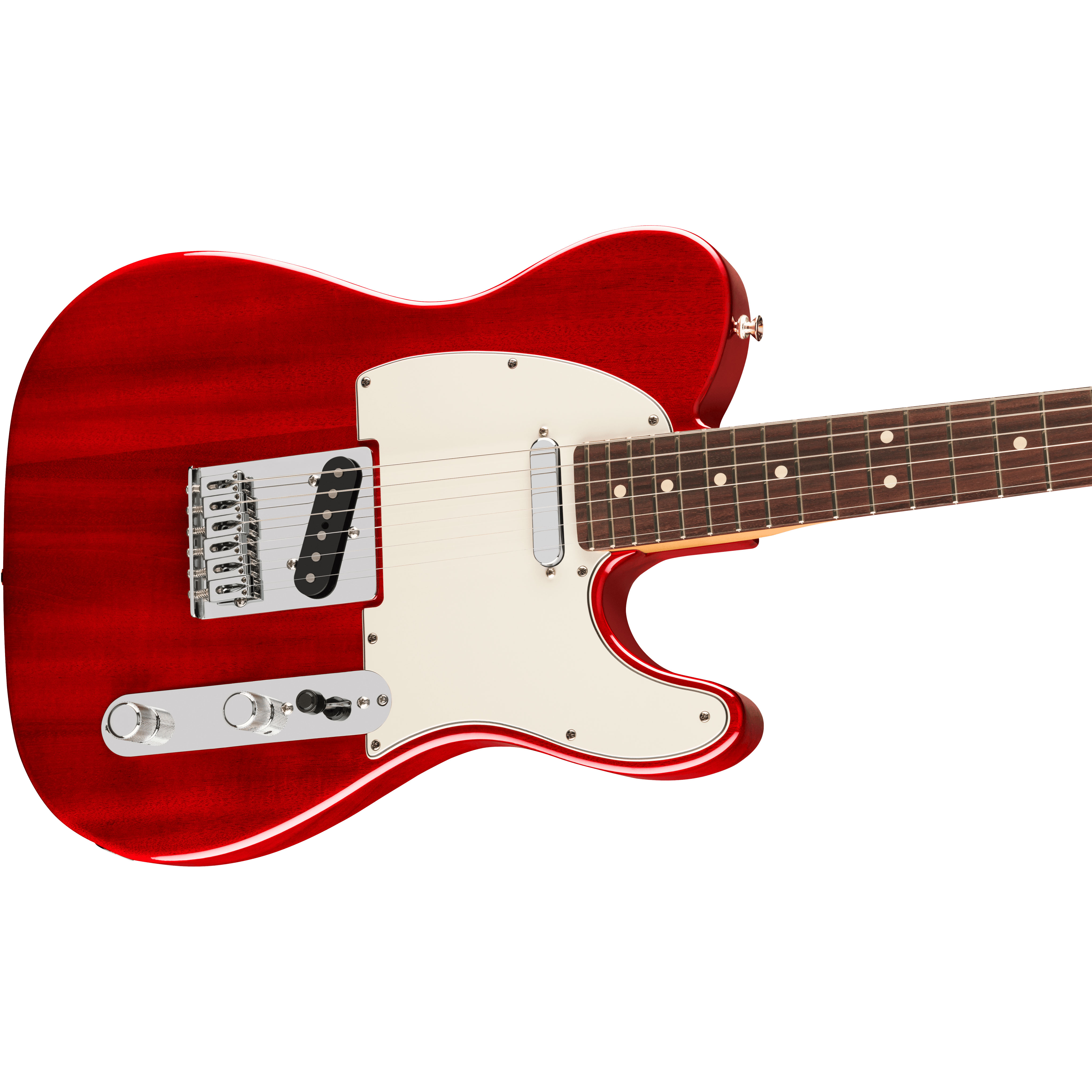 GUITARGUITAR Fender Player II Telecaster Transparent Cherry Rosewood Fingerboard
