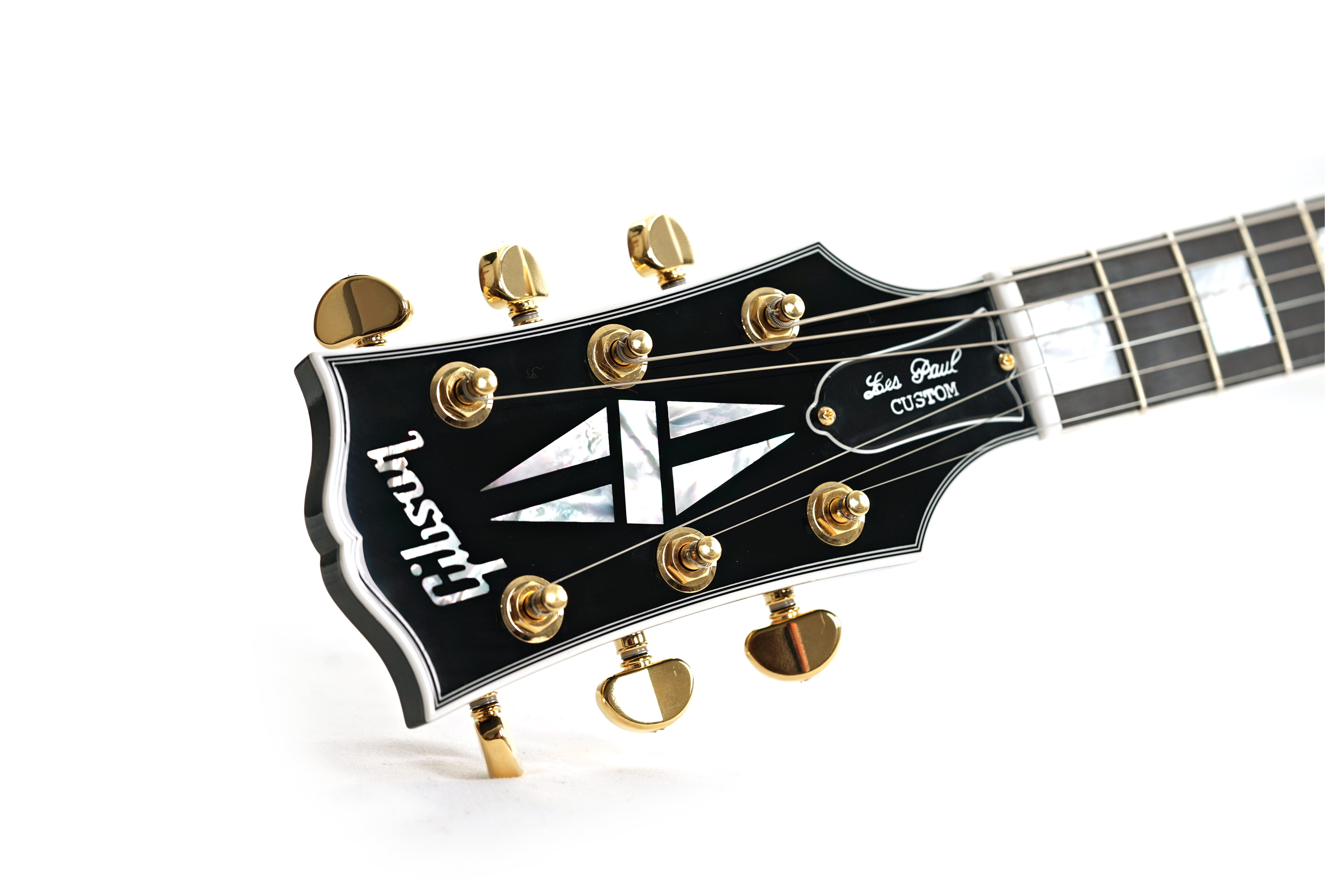 GUITARGUITAR Gibson Custom Shop Les Paul Custom Ebony Fingerboard Gloss Left Handed #CS403873