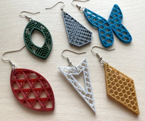 3D printed jewelry