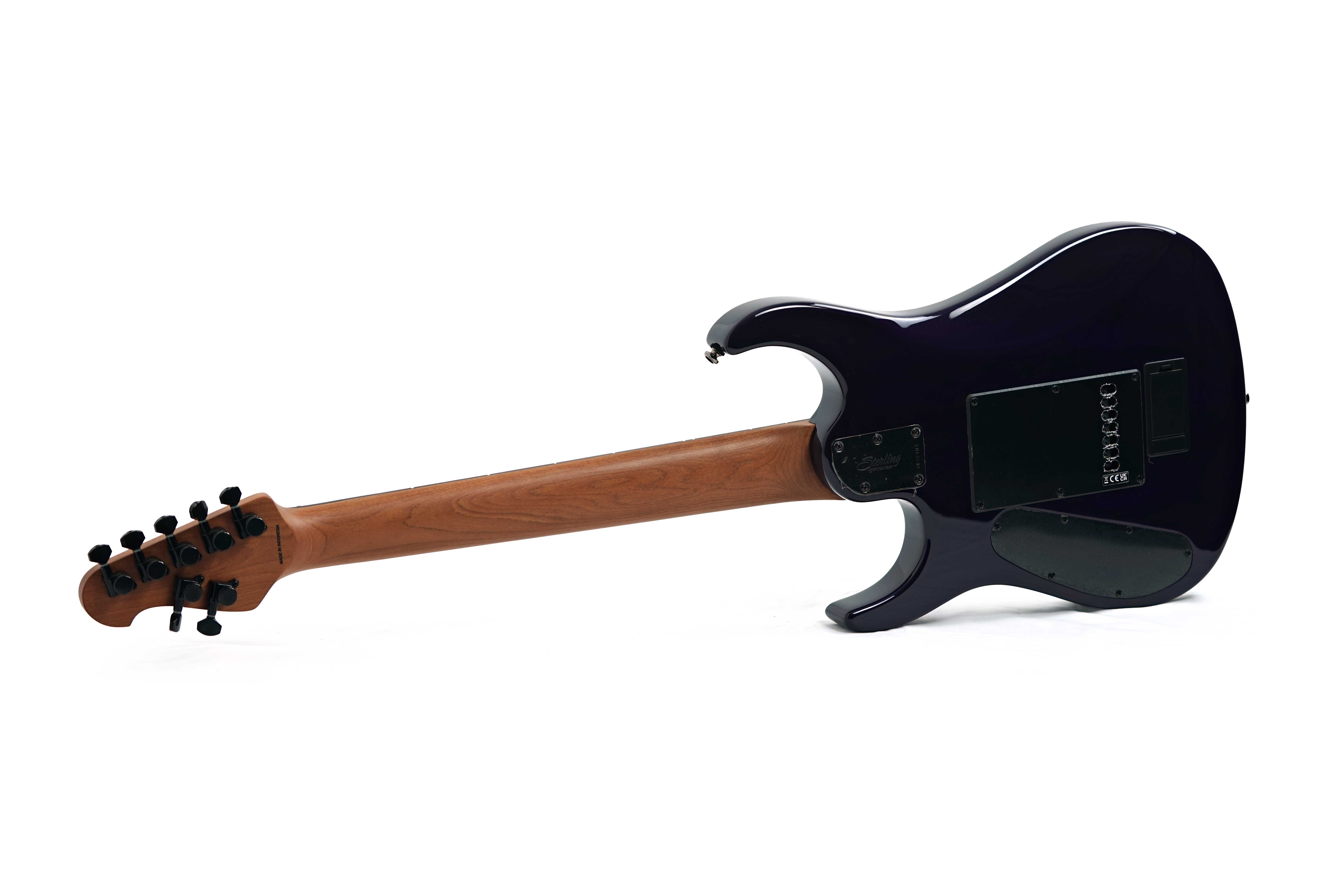 GUITARGUITAR Music Man Sterling John Petrucci JP157D Flame Maple Purple Nebula