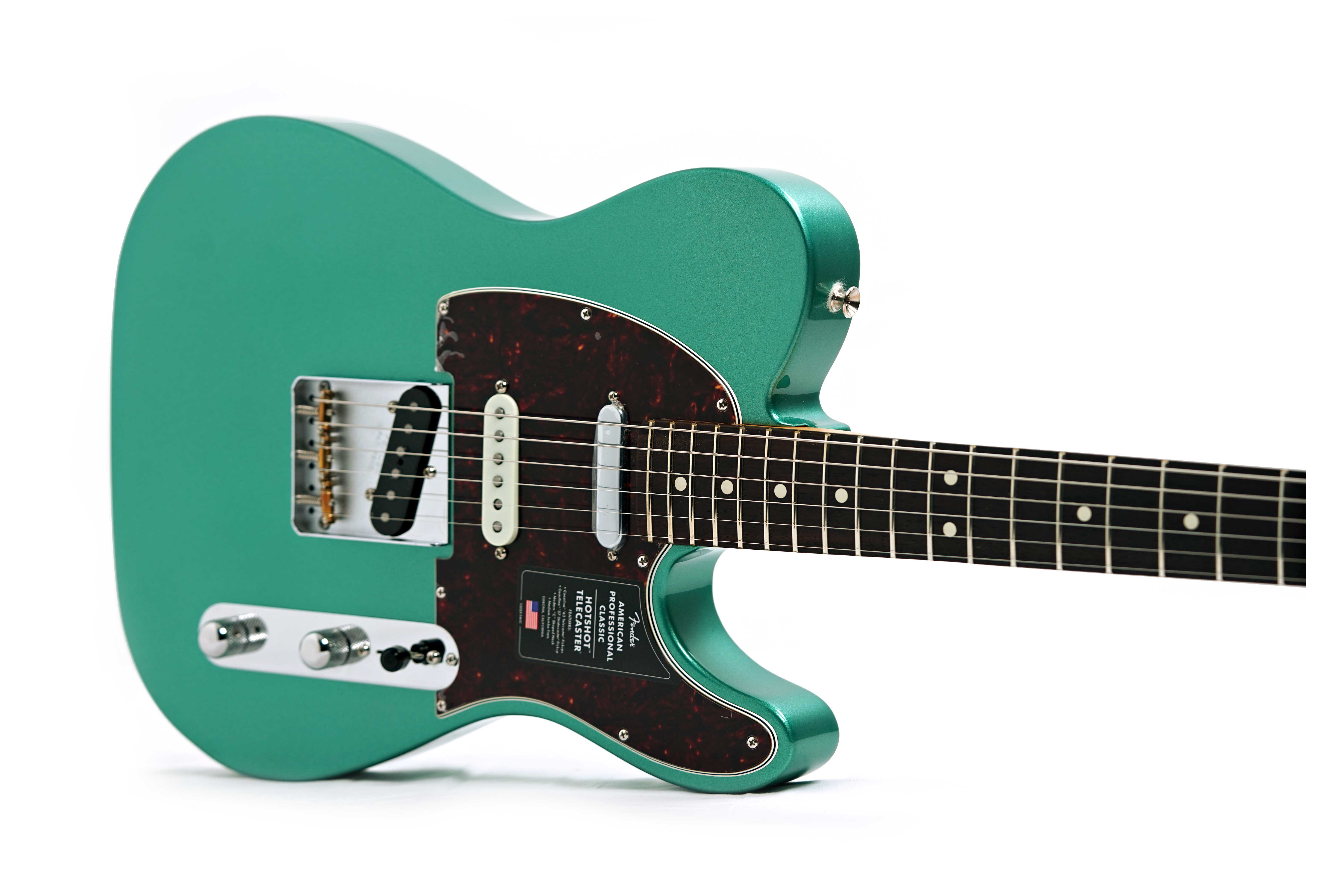 GUITARGUITAR Fender American Professional Classic Hotshot Telecaster SSS Faded Sherwood Green Metallic Rosewood Fingerboard #US25093555