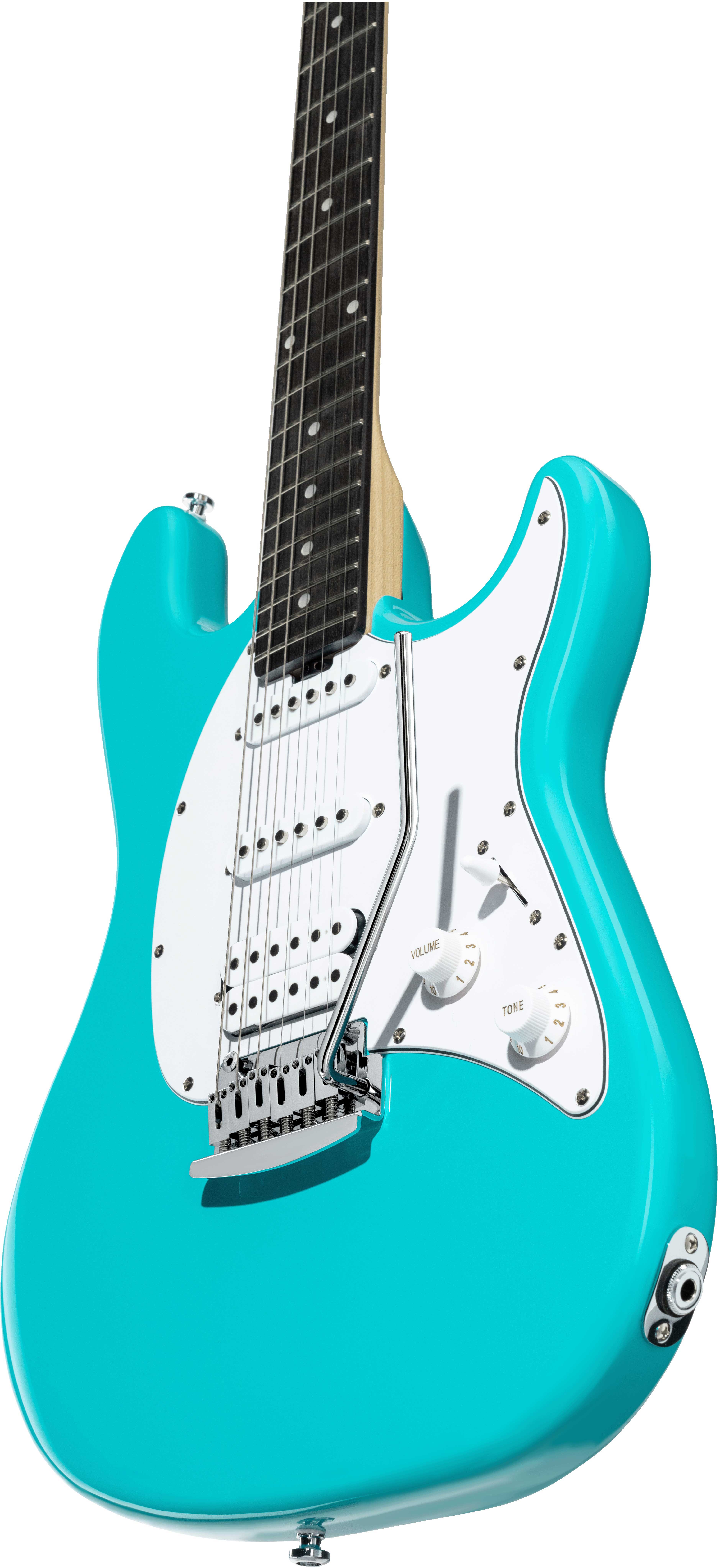 GUITARGUITAR Music Man Sterling Intro Series Cutlass CT20HSS Electric Blue Amaranth Fingerboard