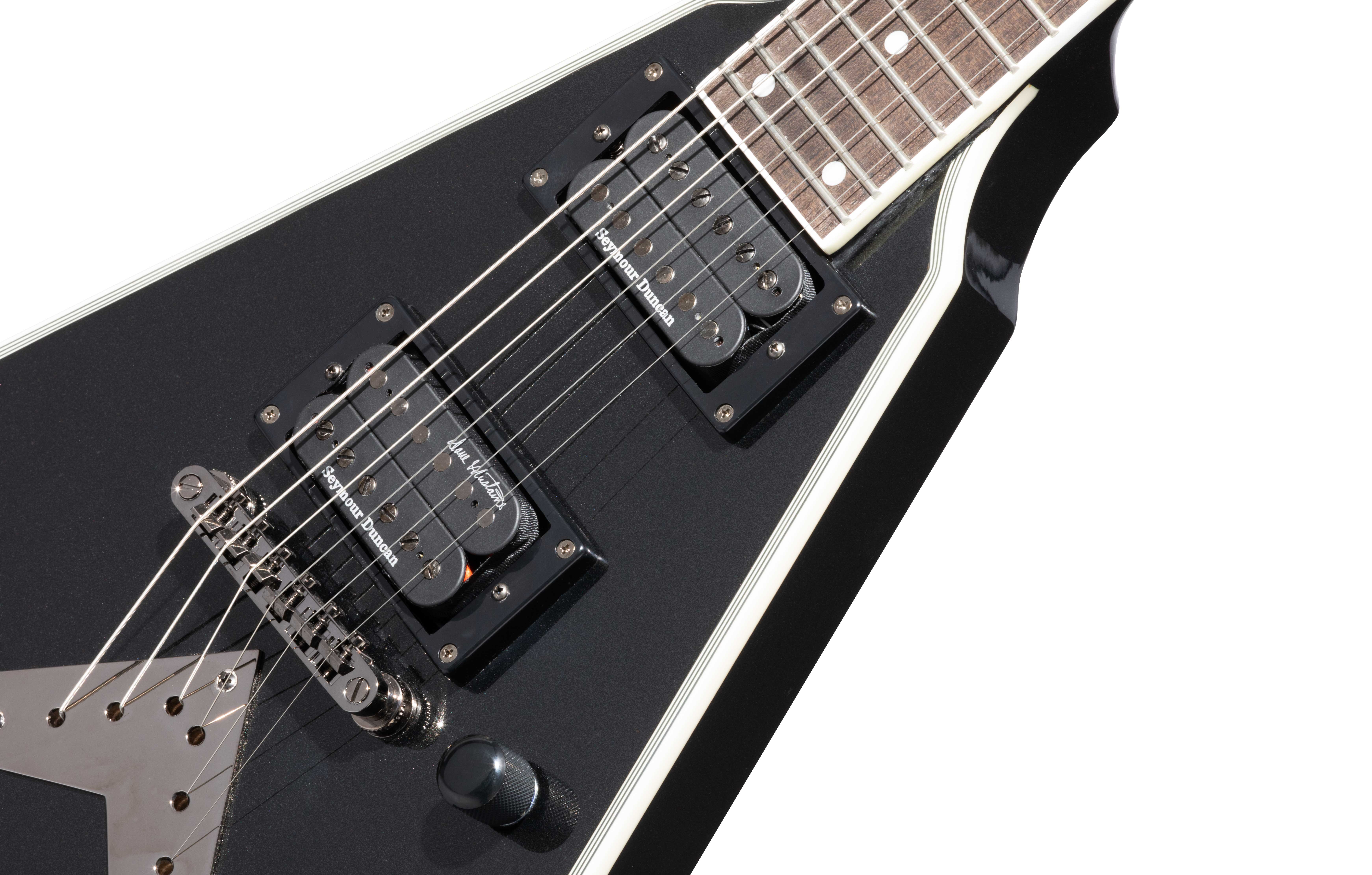 GUITARGUITAR Epiphone Dave Mustaine Flying V Custom Black Metallic
