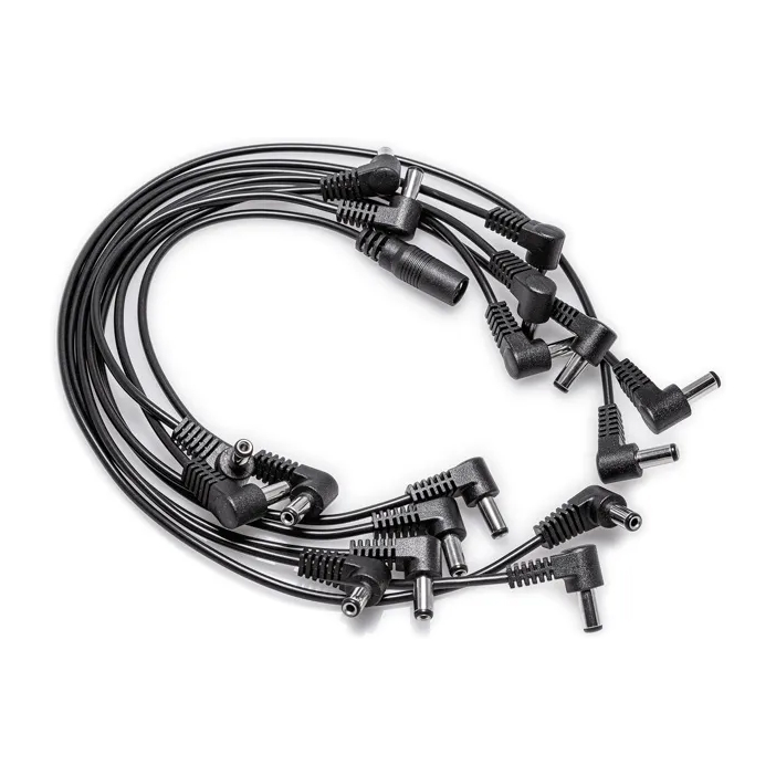 GUITARGUITAR Voodoo Lab Pedal Power Right Angle Cable Pack 9 Cables