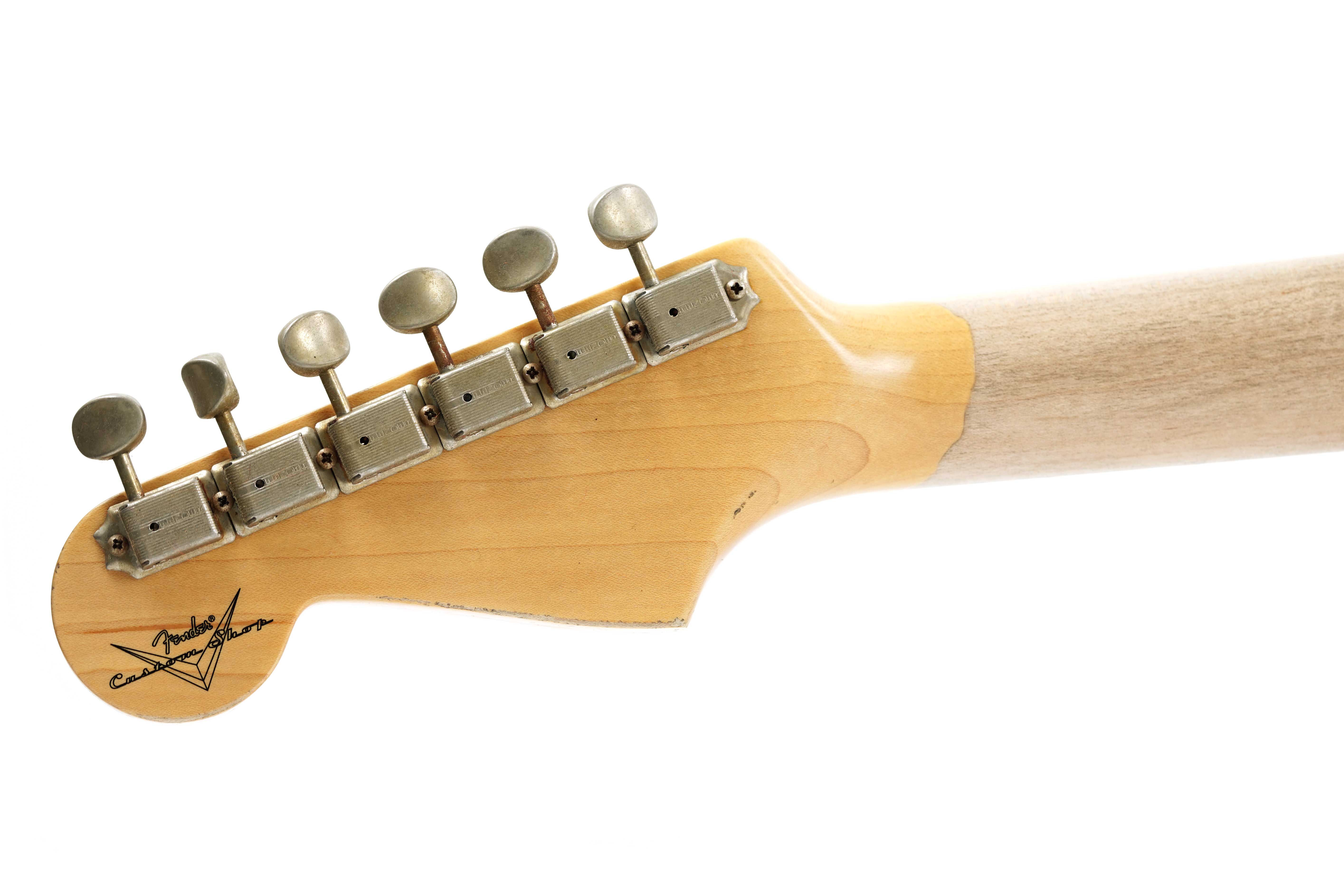 GUITARGUITAR Fender Custom Shop Michael Landau 1963 Stratocaster Fiesta Red Over 3 Colour Sunburst #R133254