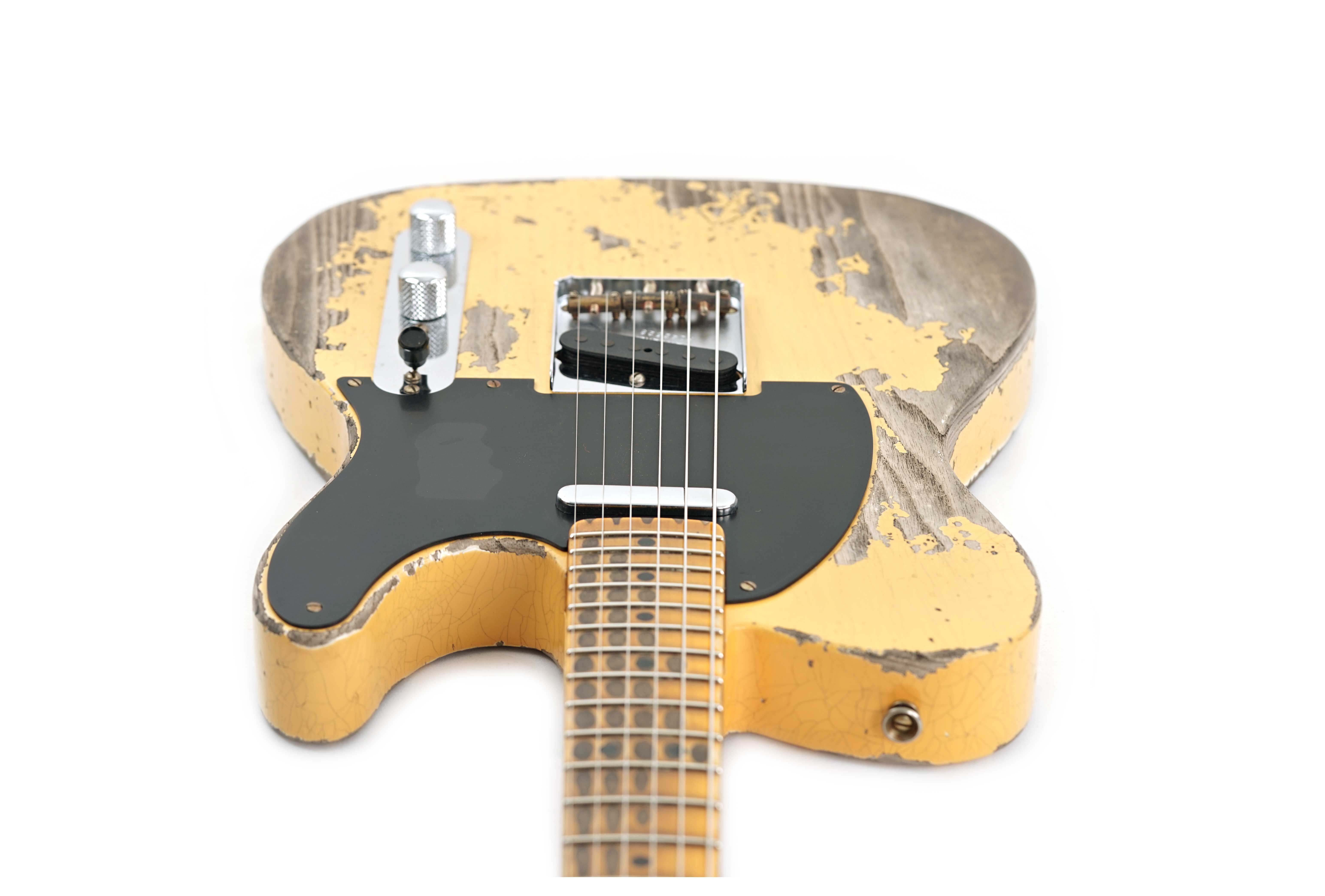 GUITARGUITAR Fender Custom Shop 1951 Nocaster Super Heavy Relic Super Faded Aged Nocaster Blonde #R142528