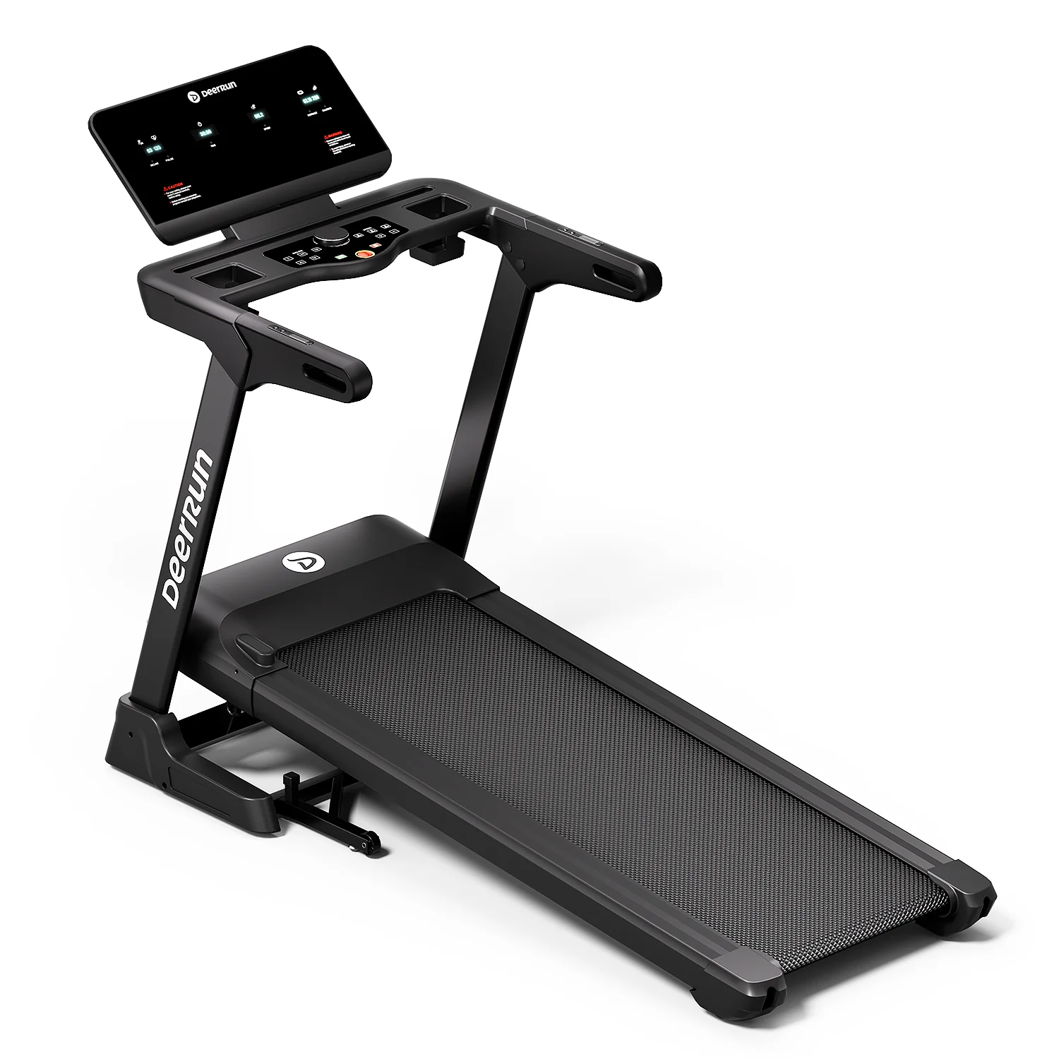 DeerRun X50 18% Auto Incline Big Screen AI Coach Smart Treadmill | 12.5 mph, 400 lbs Capacity