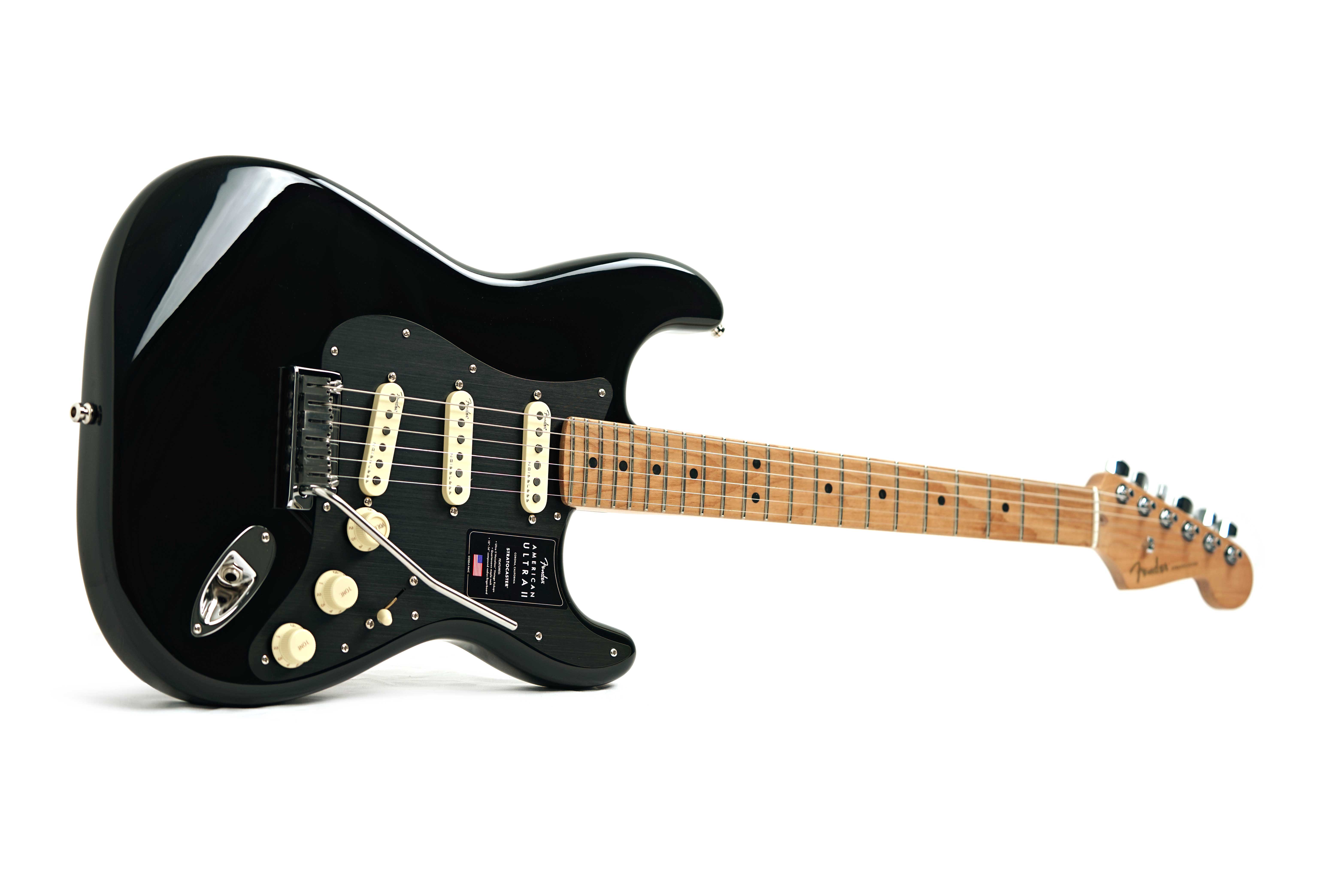 GUITARGUITAR Fender guitarguitar Exclusive Ultra II Stratocaster Roasted Maple Fingerboard Black #US25006701