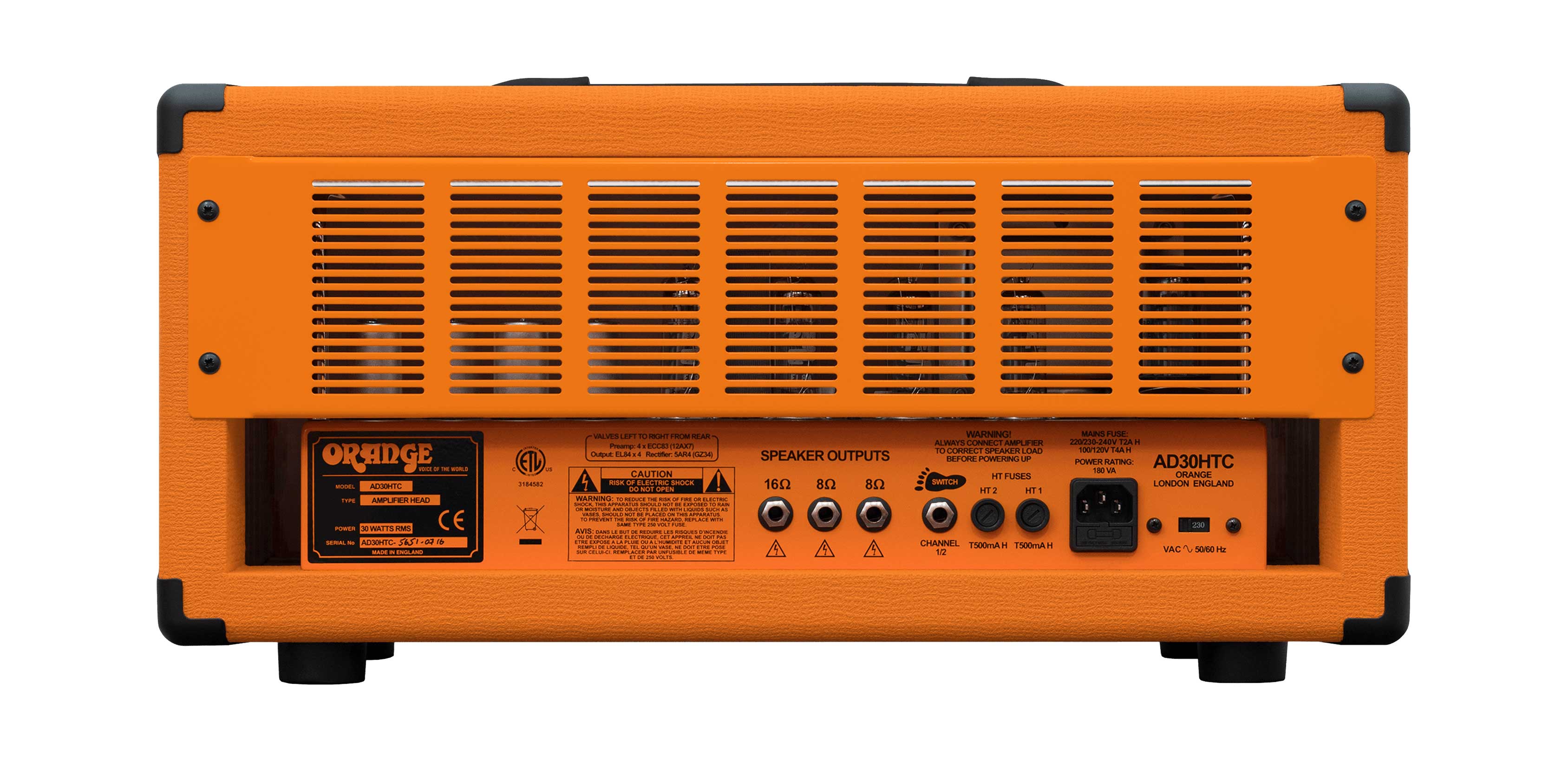 GUITARGUITAR Orange AD30HTC Valve Amp Head