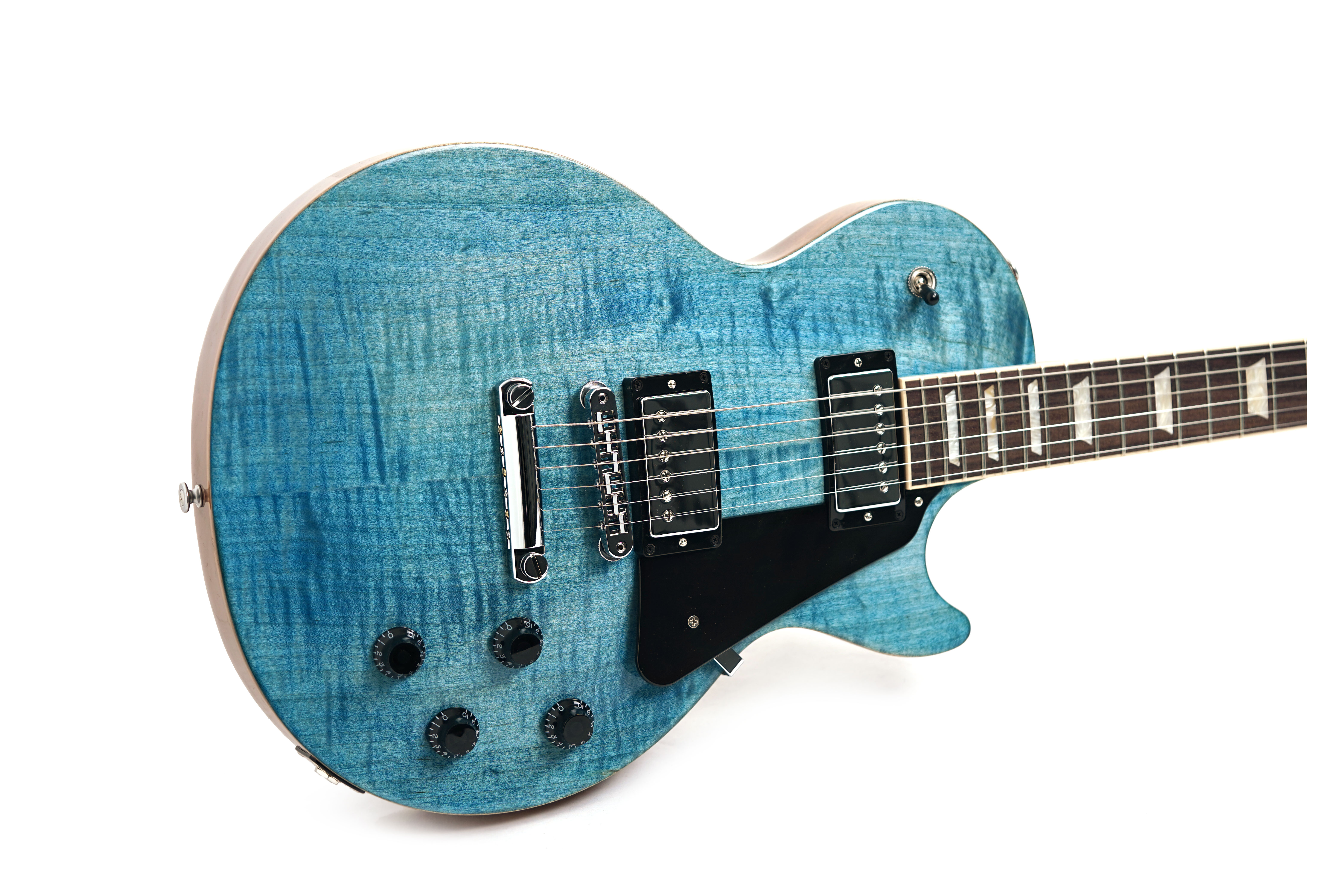 GUITARGUITAR Gibson Les Paul Studio Figured Ocean Blue #204850014