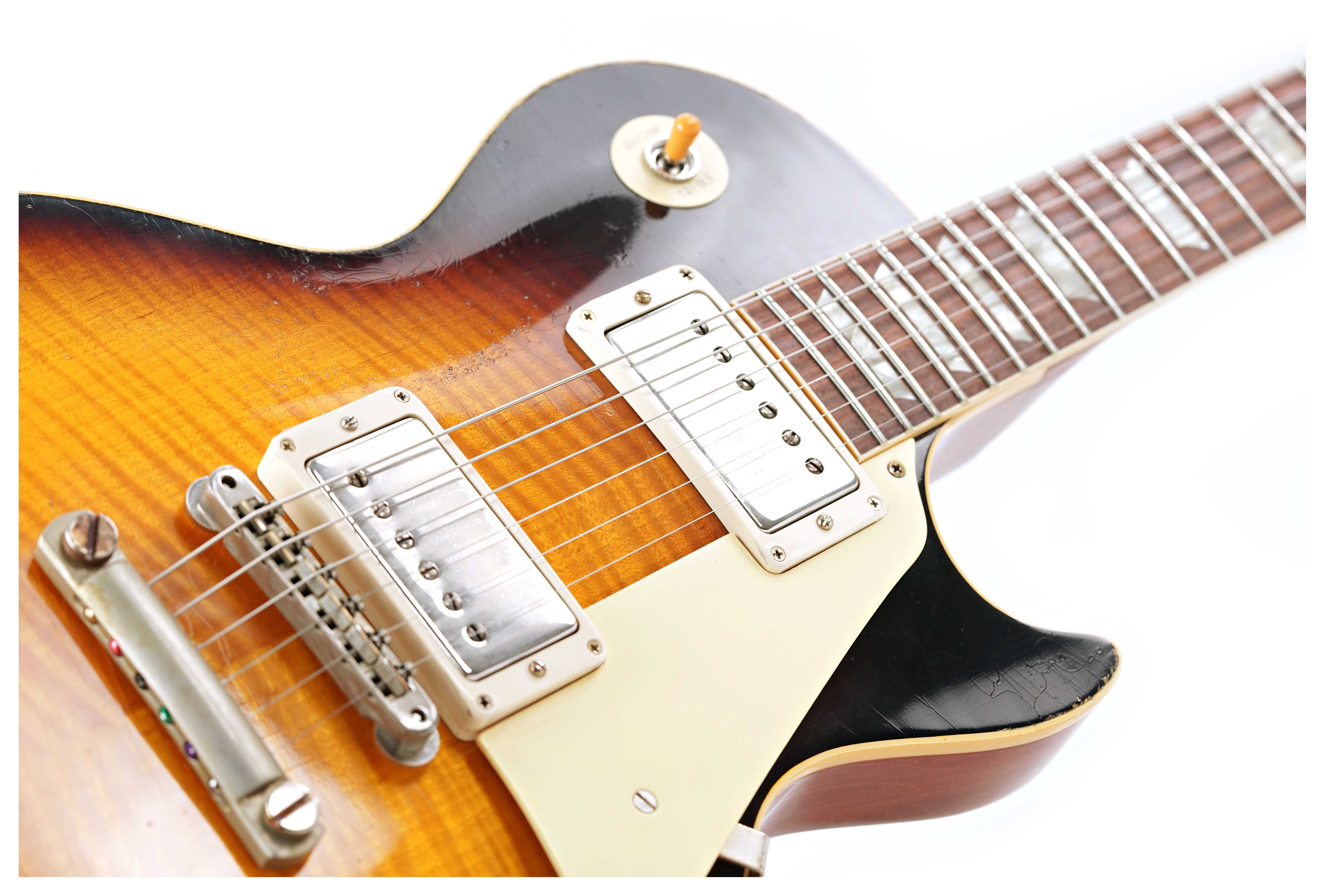 GUITARGUITAR Gibson Custom Shop Murphy Lab 1959 Les Paul Standard Reissue Ultra Heavy Aged Kindred Burst #922066