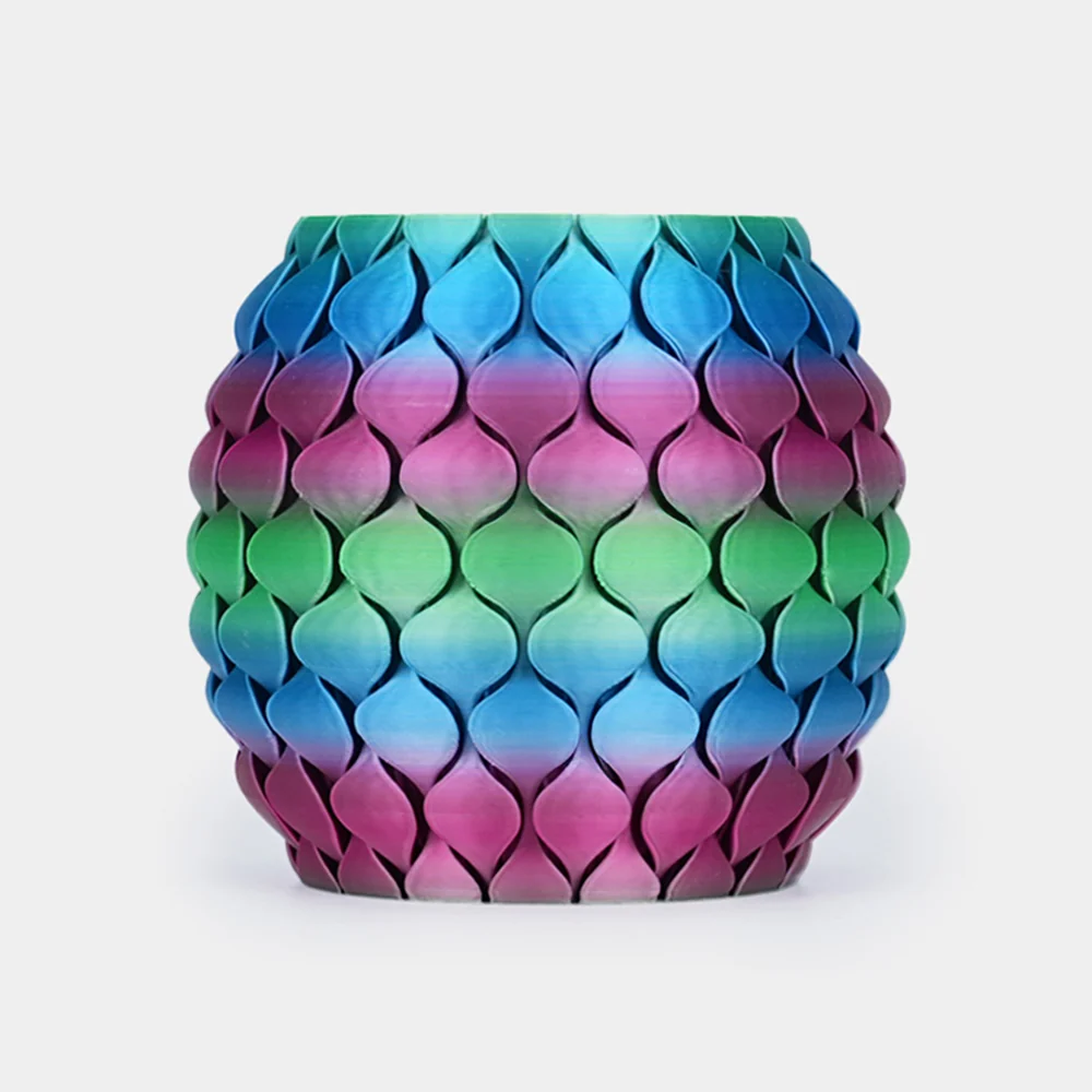 [MOQ: 3KG] PLA, SILK, PETG Rainbow Filament 3D Printer Filament 1KG