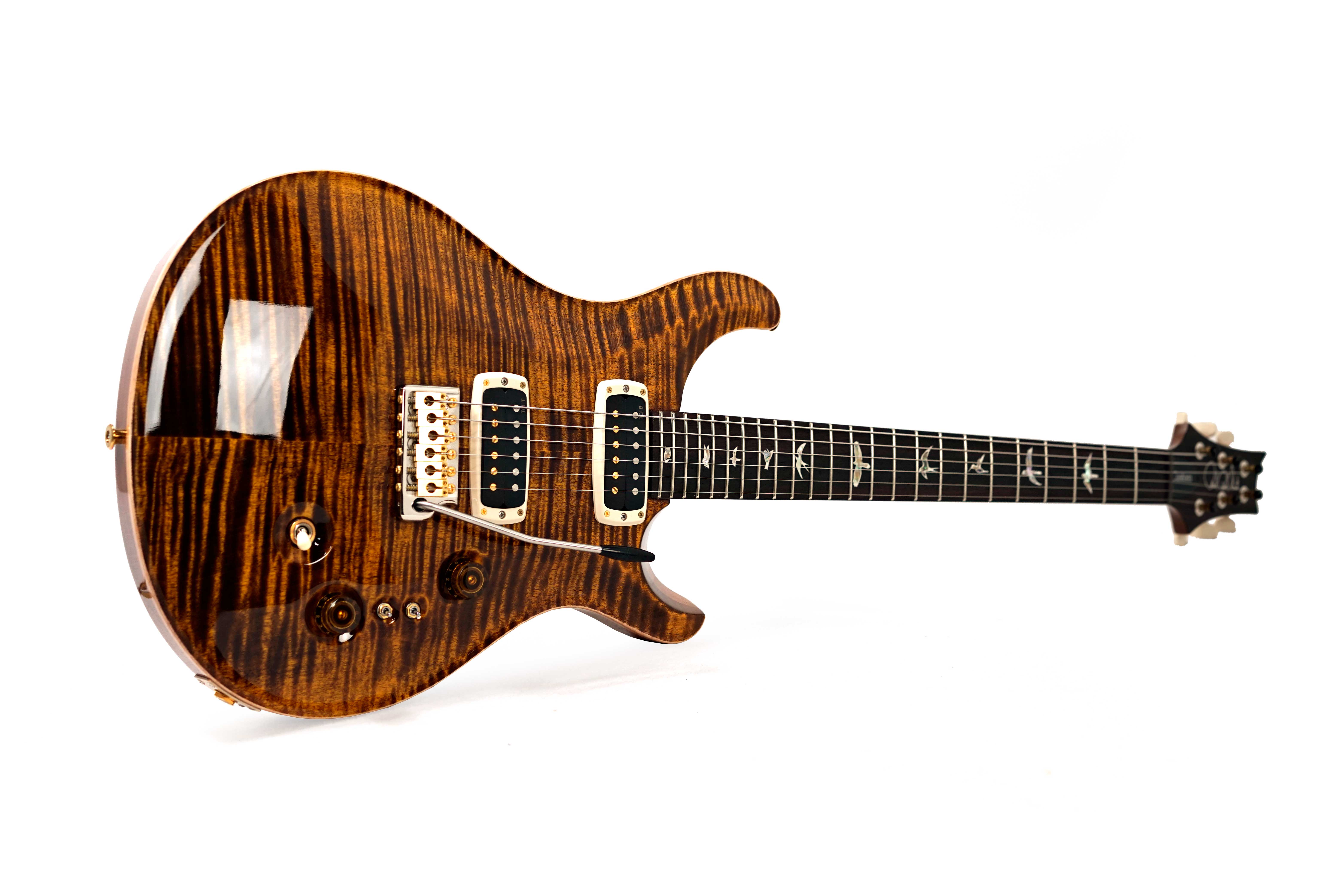GUITARGUITAR PRS Custom 24-08 Yellow Tiger 10 Top #0407406