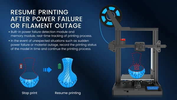 resume printg, auto bed leveling