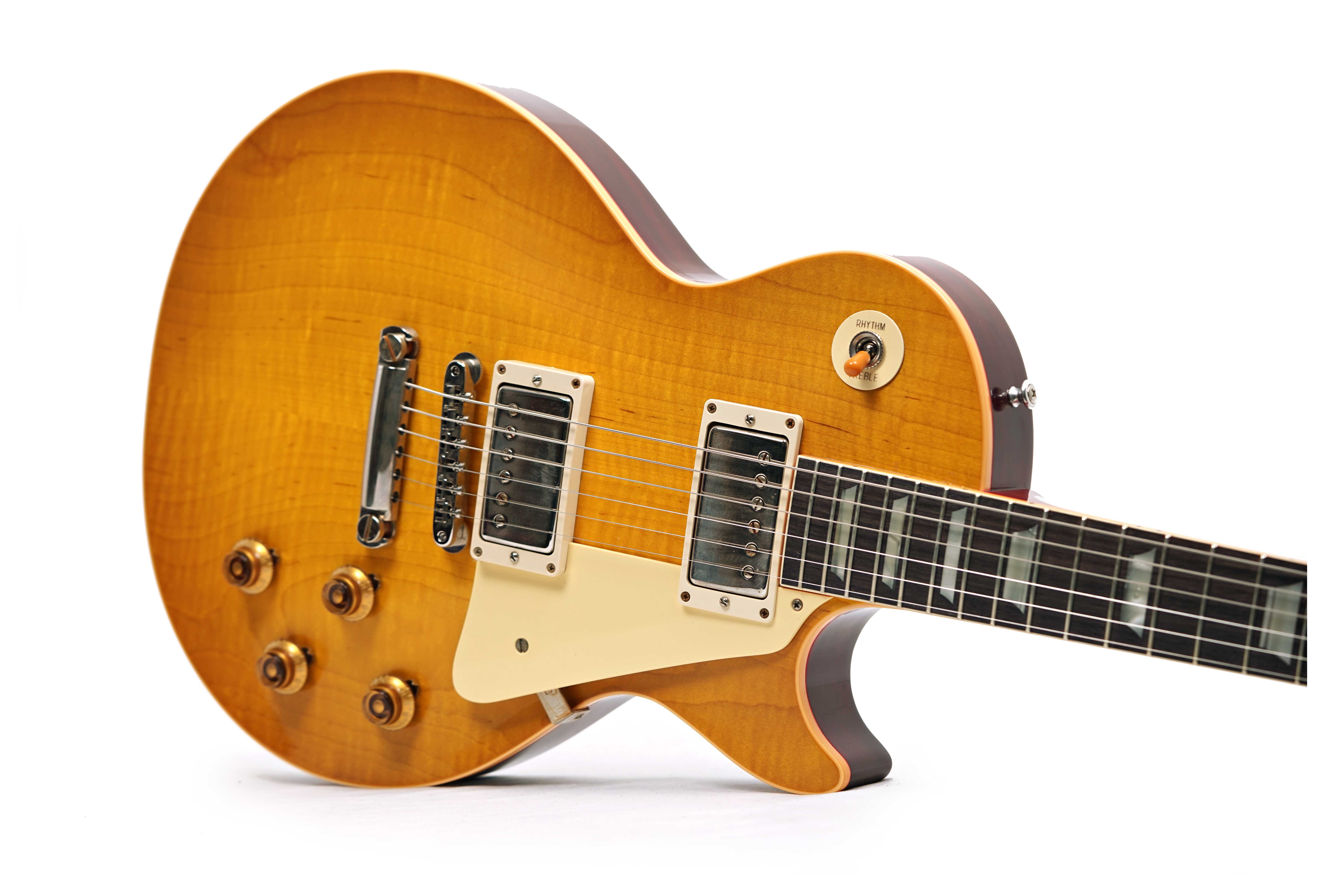 GUITARGUITAR Gibson Custom Shop 1958 Les Paul Standard Reissue Lemon Burst VOS #85622