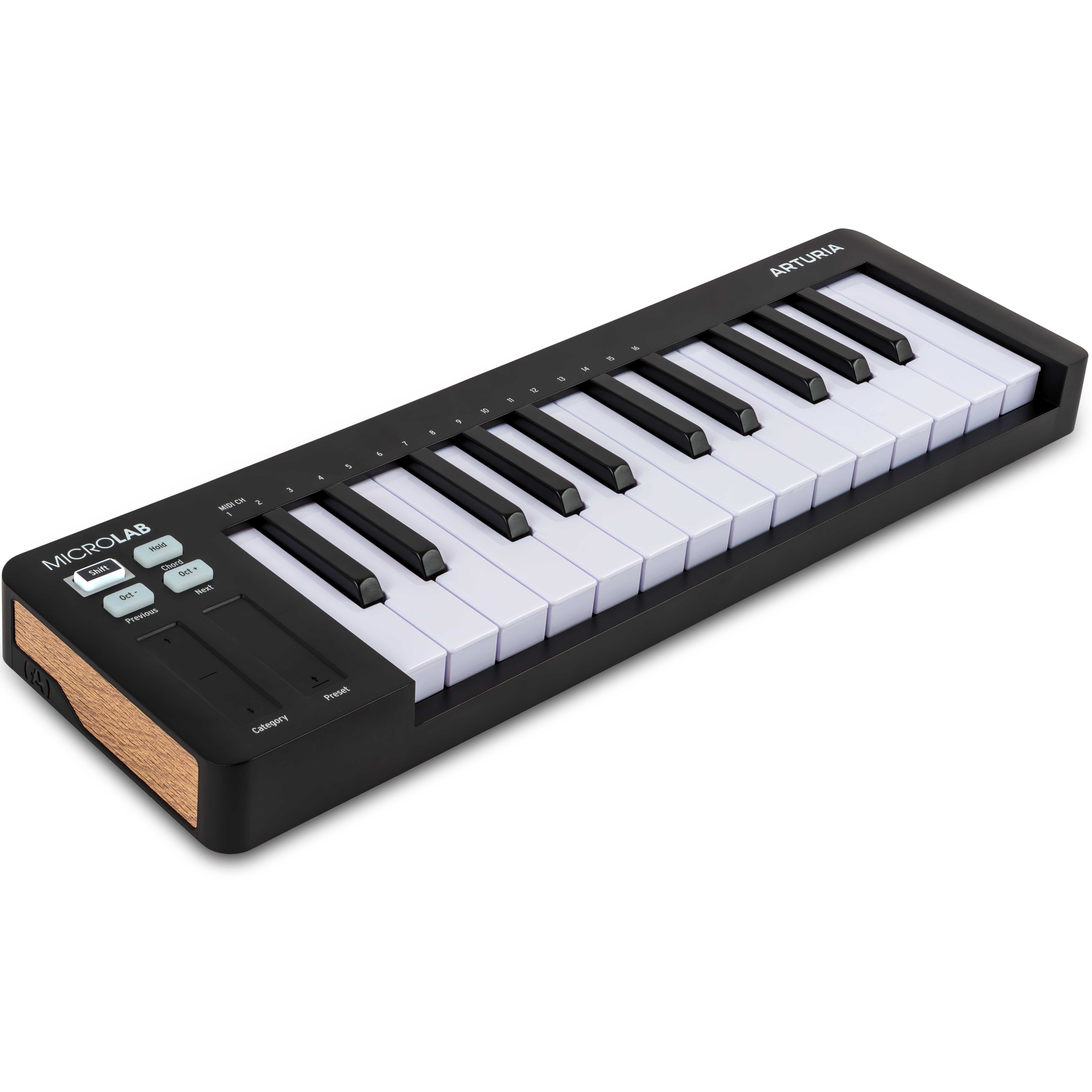 GUITARGUITAR Arturia Microlab MK3 Black MIDI Keyboard
