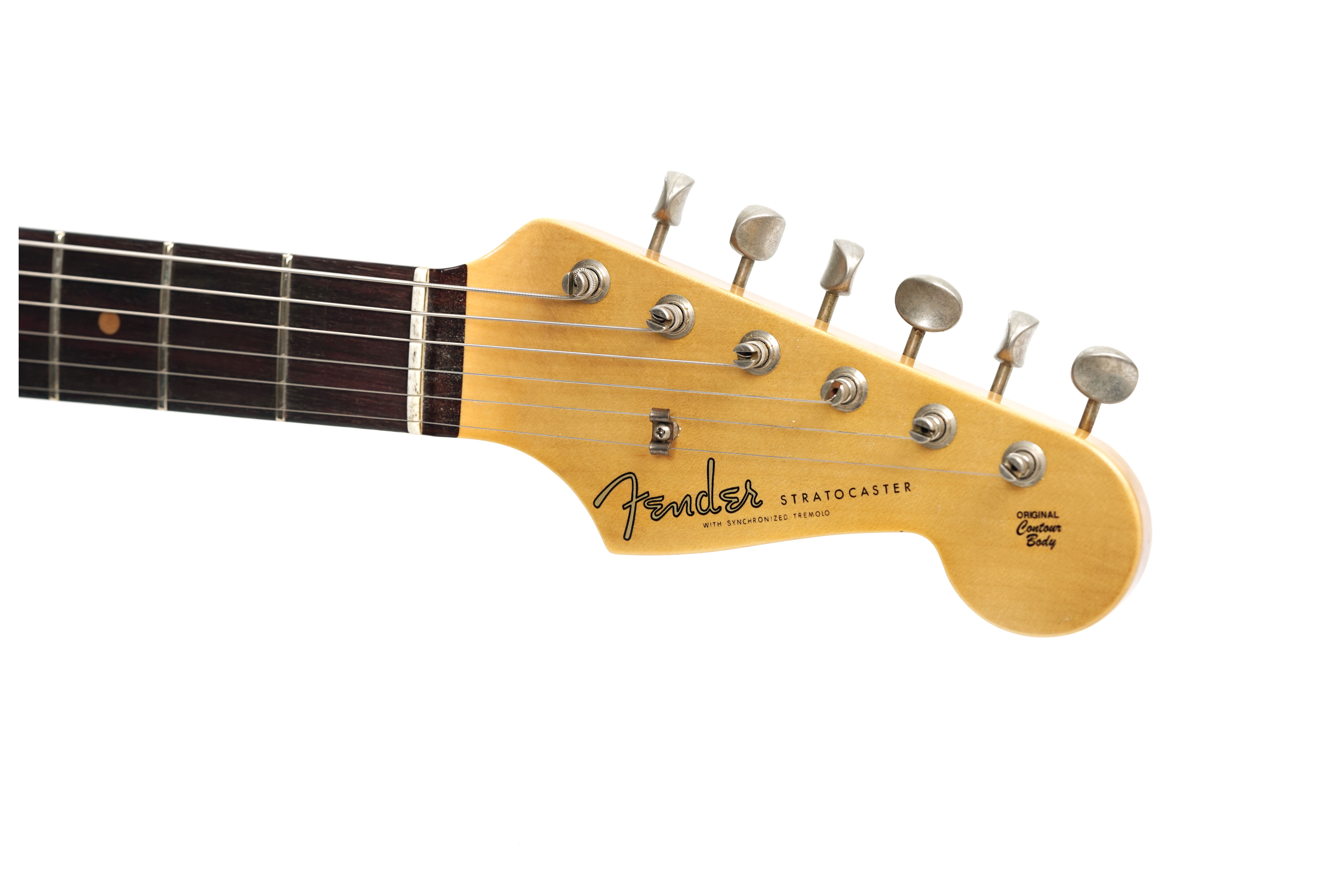 GUITARGUITAR Fender Custom Shop 1959 Collection Stratocaster Journeyman Relic Tobacco Burst Rosewood Fingerboard #CZ587036