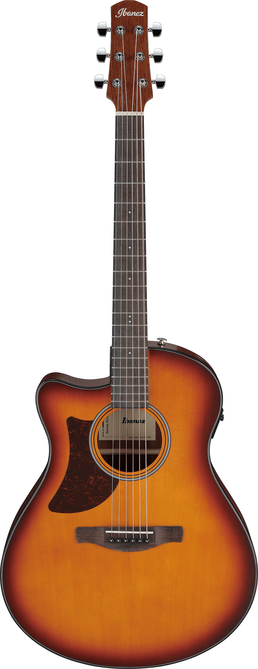 GUITARGUITAR Ibanez AAM50LCE Advanced Auditorium Left Handed Open Pore Light Brown Sunburst