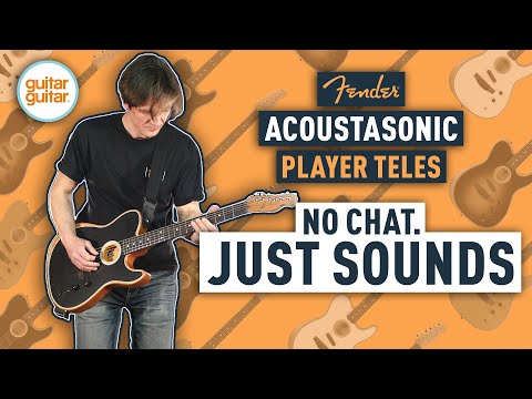 GUITARGUITAR Fender Acoustasonic Player Telecaster Shadow Burst Rosewood Fingerboard