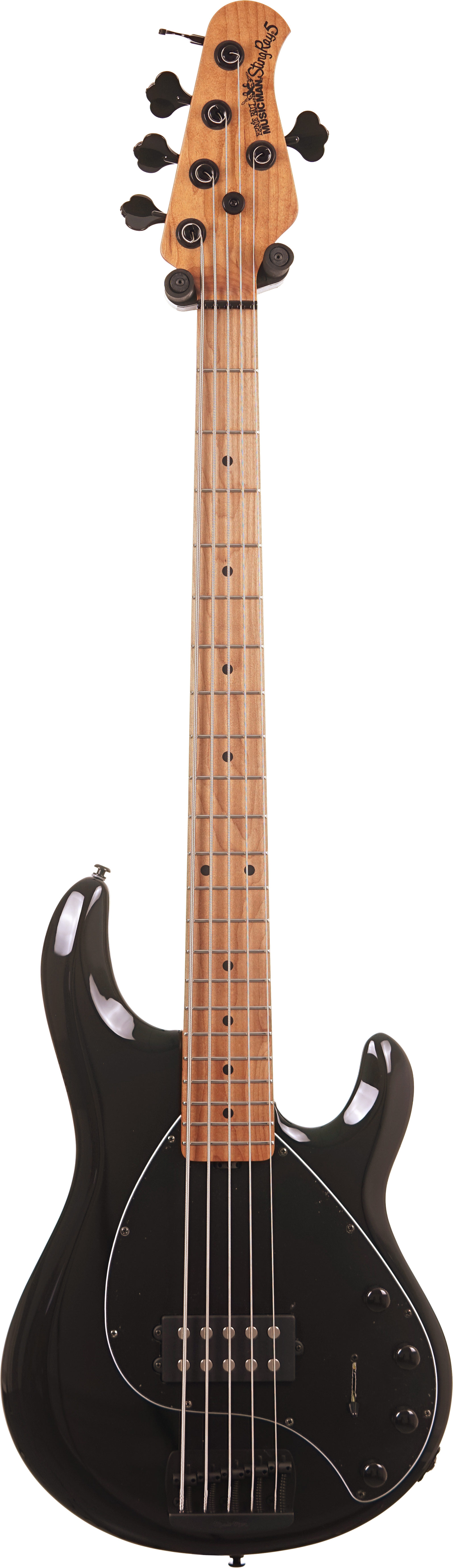 GUITARGUITAR Music Man Stingray Special 5 Black Maple Fingerboard #K07076